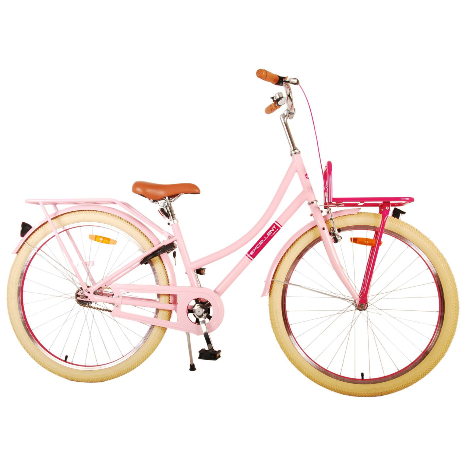 Volare Excellent Fiets - 26 inch - Roze