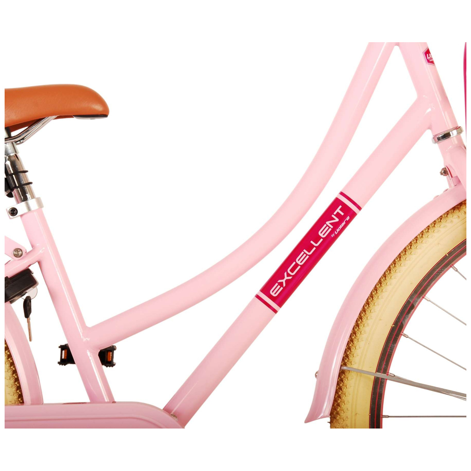 Volare Excellent Fiets - 26 inch - Roze