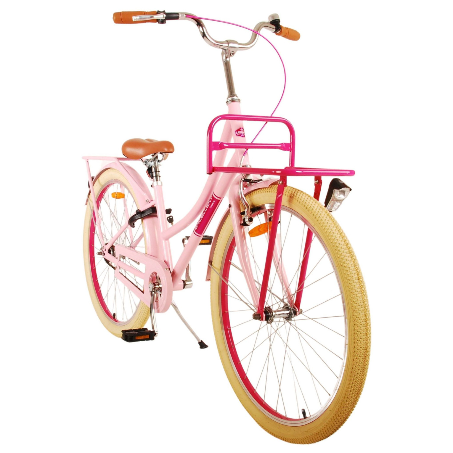 Volare Excellent Fiets - 26 inch - Roze