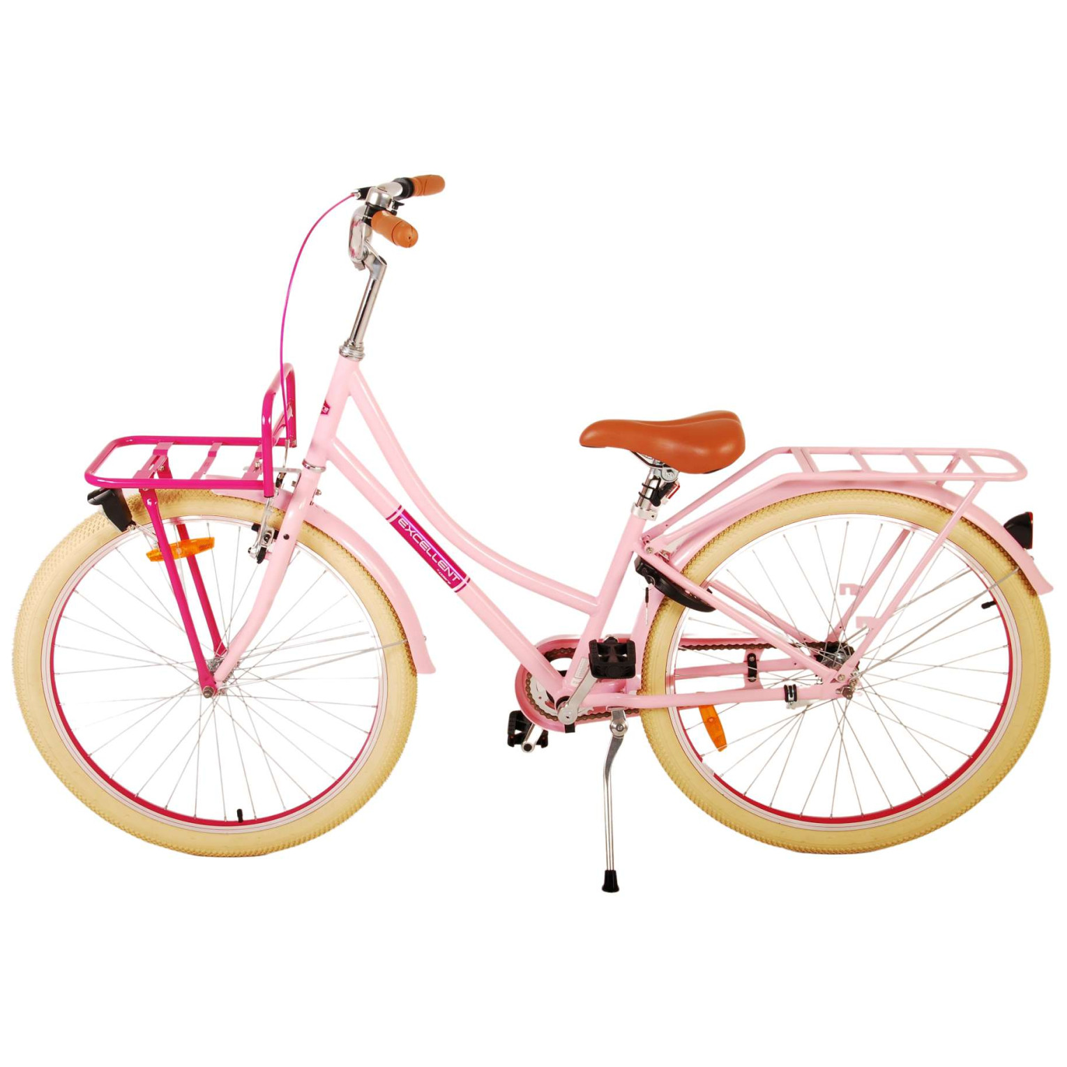 Volare Excellent Fiets - 26 inch - Roze