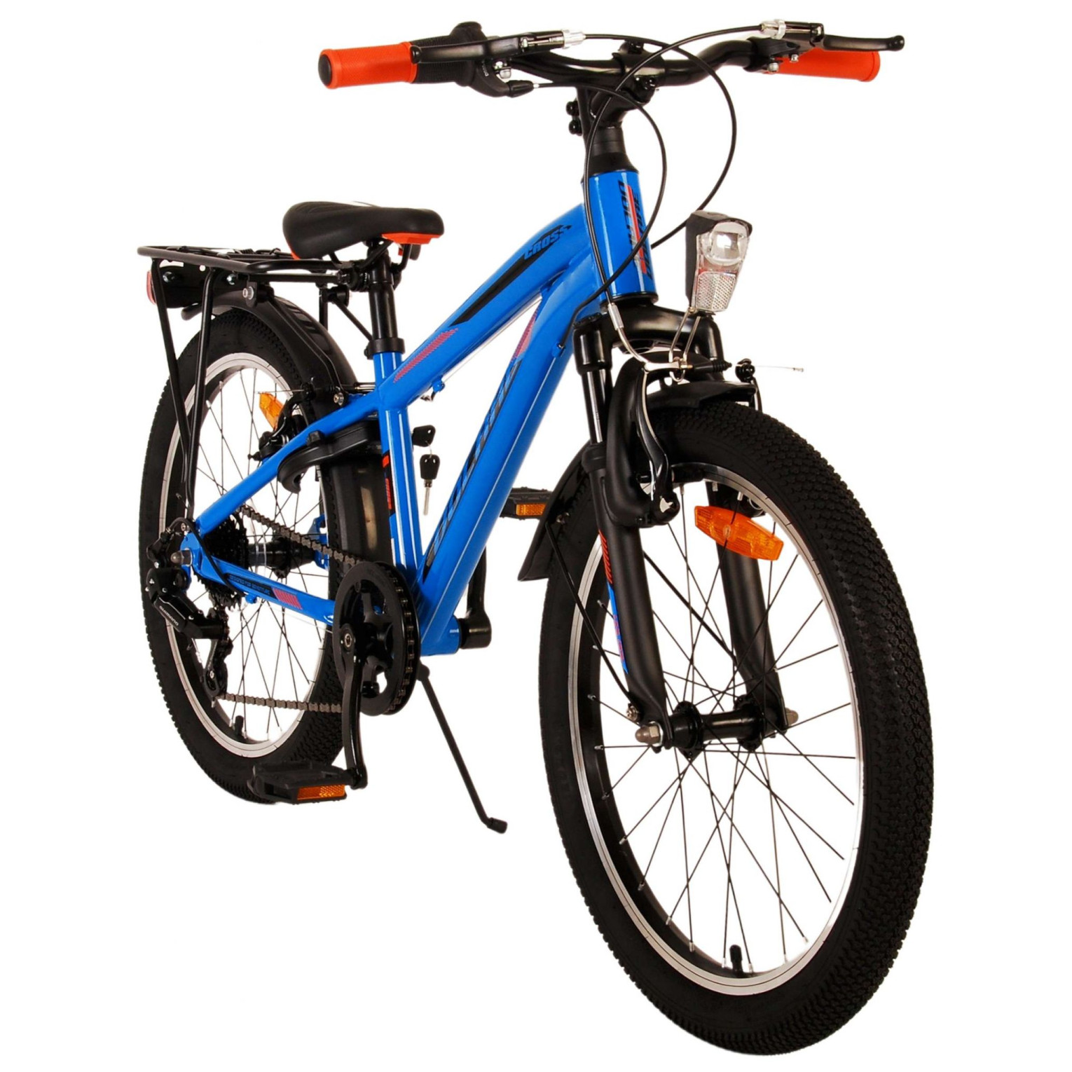 Volare Cross Fiets - 20 inch - Blauw - 6 versnellingen