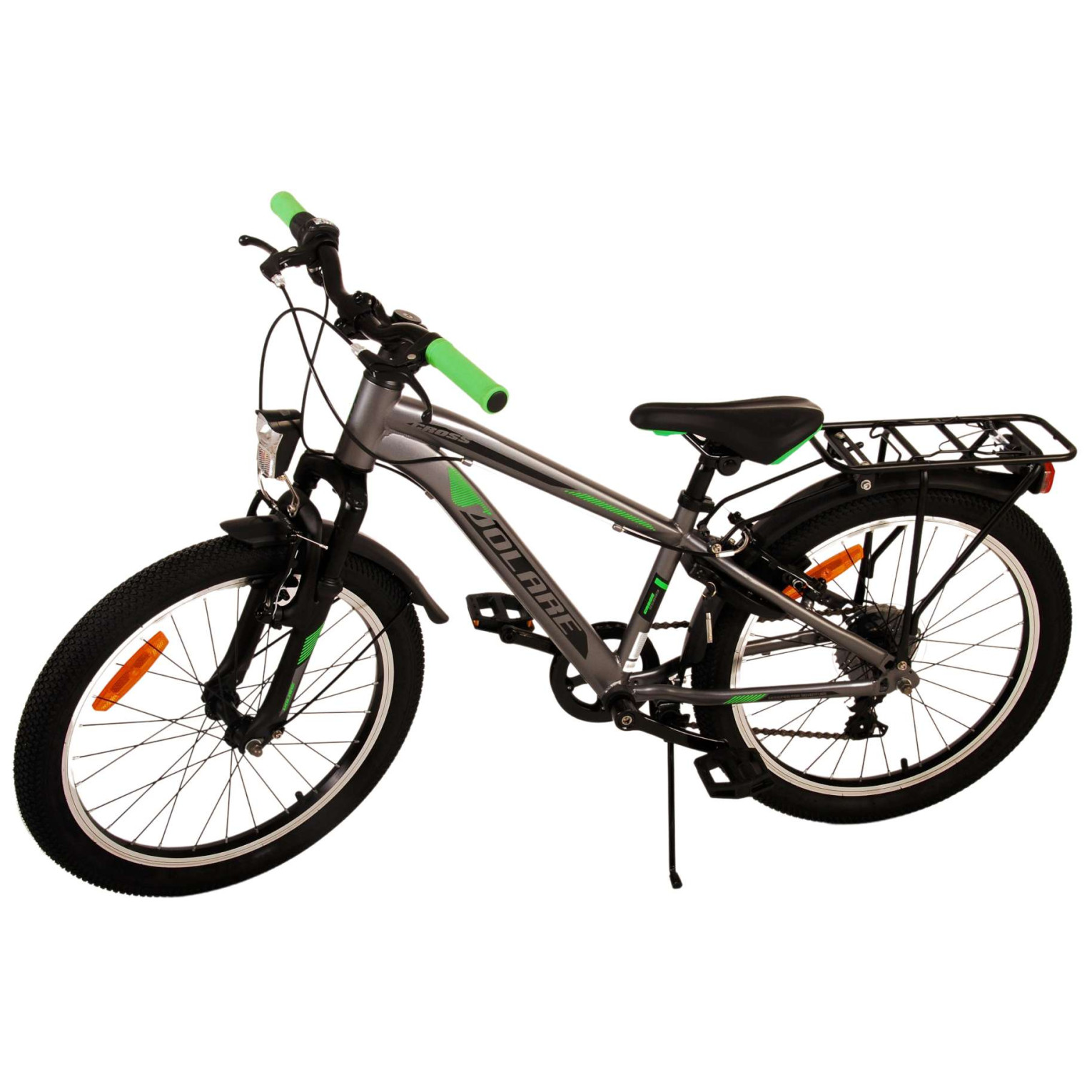 Volare Cross Fiets - 20 inch - Grijs - 6 versnellingen