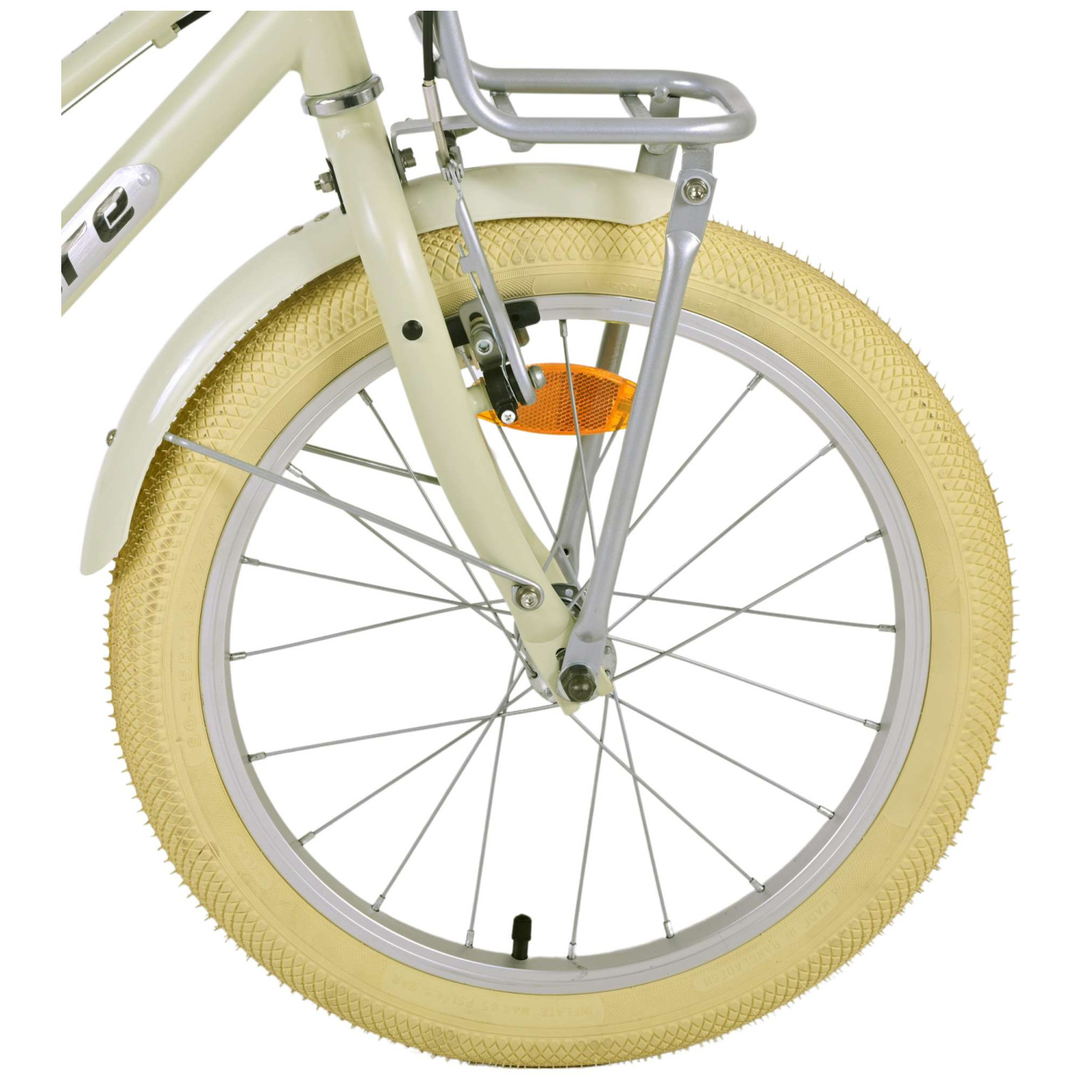 Volare Melody Fiets - 18 inch - Zand - Twee handremmen