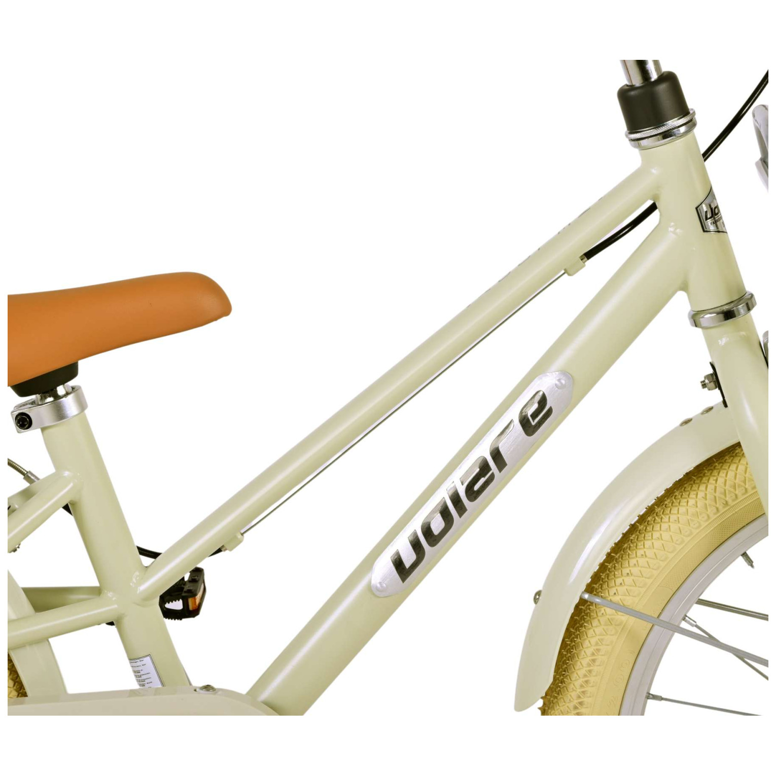 Volare Melody Fiets - 18 inch - Zand - Twee handremmen