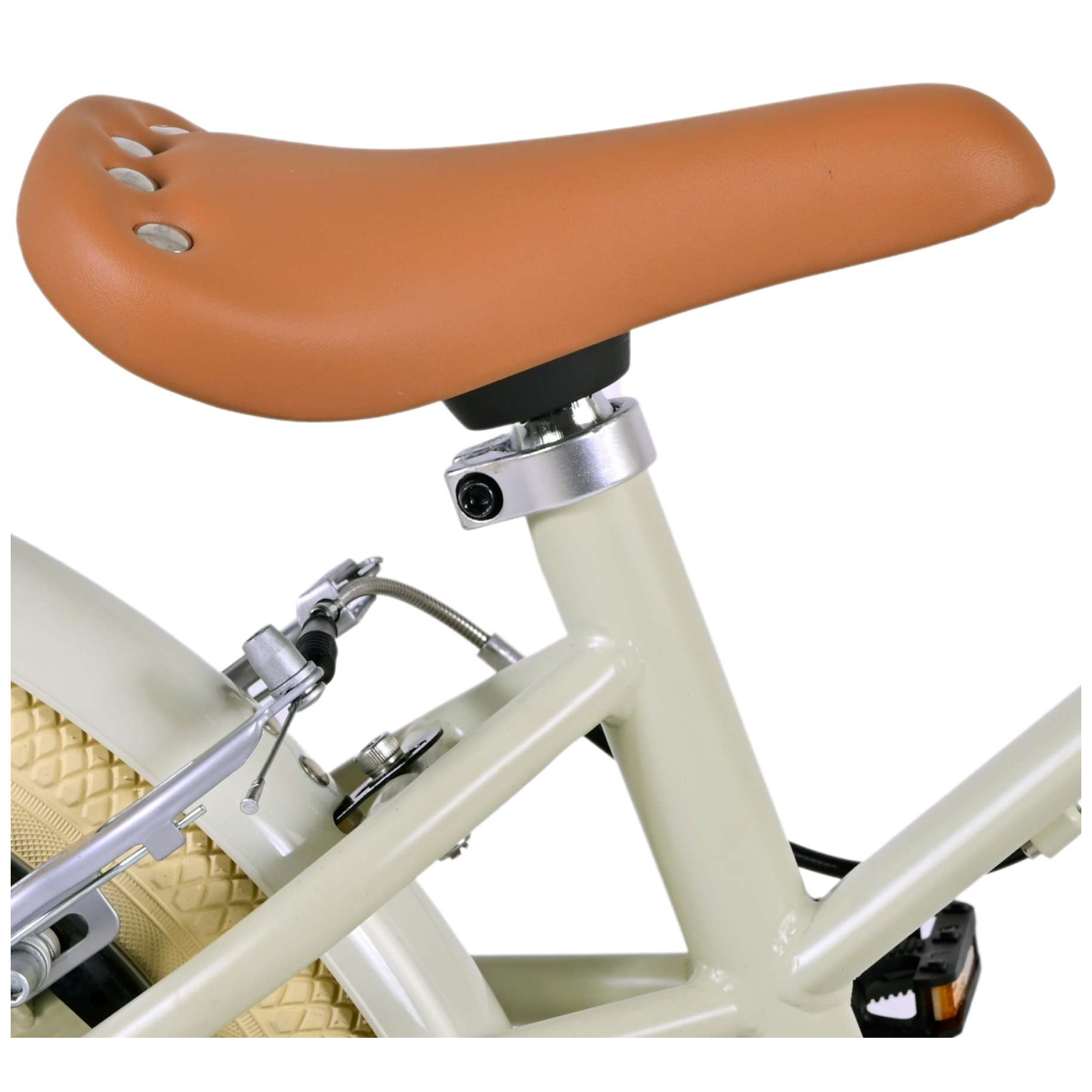 Volare Melody Fiets - 18 inch - Zand - Twee handremmen