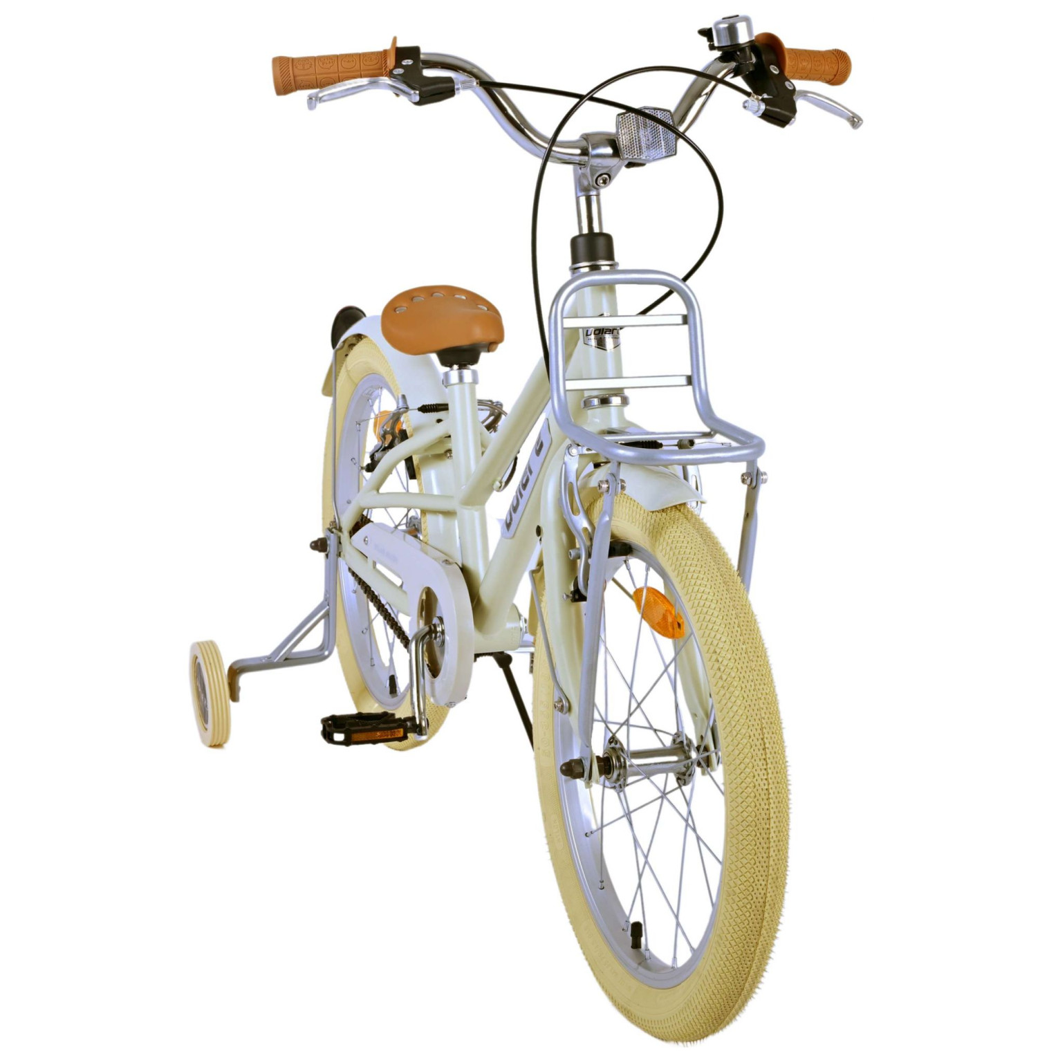 Volare Melody Fiets - 18 inch - Zand - Twee handremmen