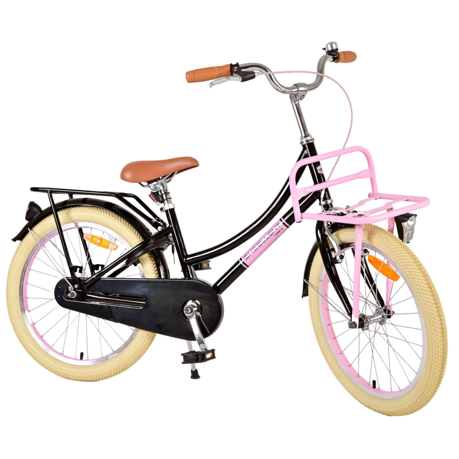 Volare Excellent Fiets - 20 inch - Zwart