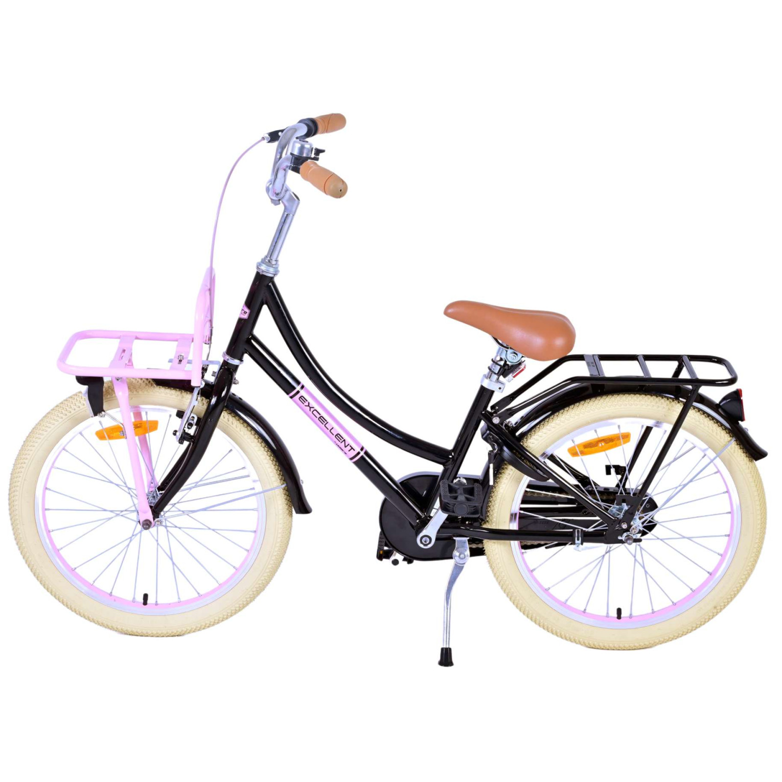 Volare Excellent Fiets - 20 inch - Zwart