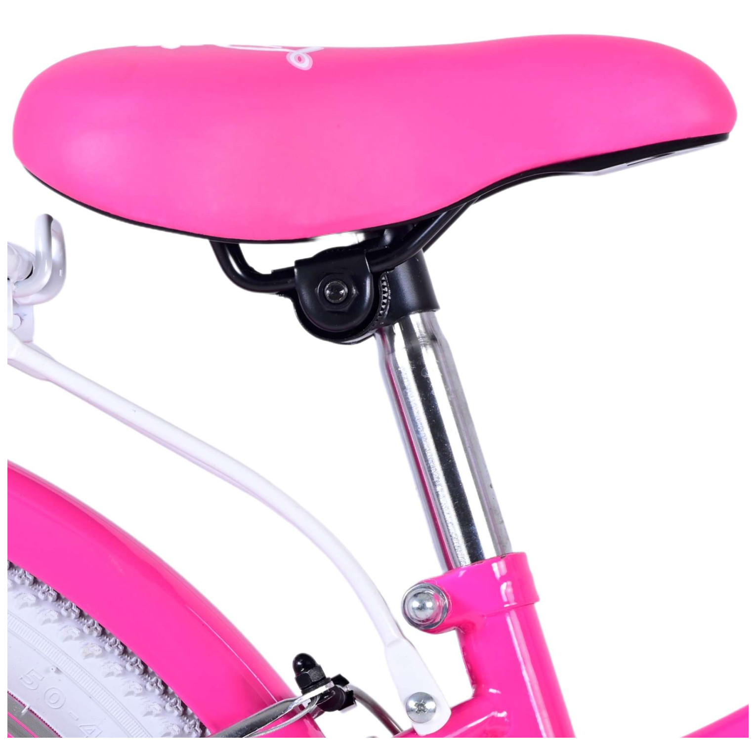 Volare Lovely Fiets - 20 inch - Roze - Twee handremmen