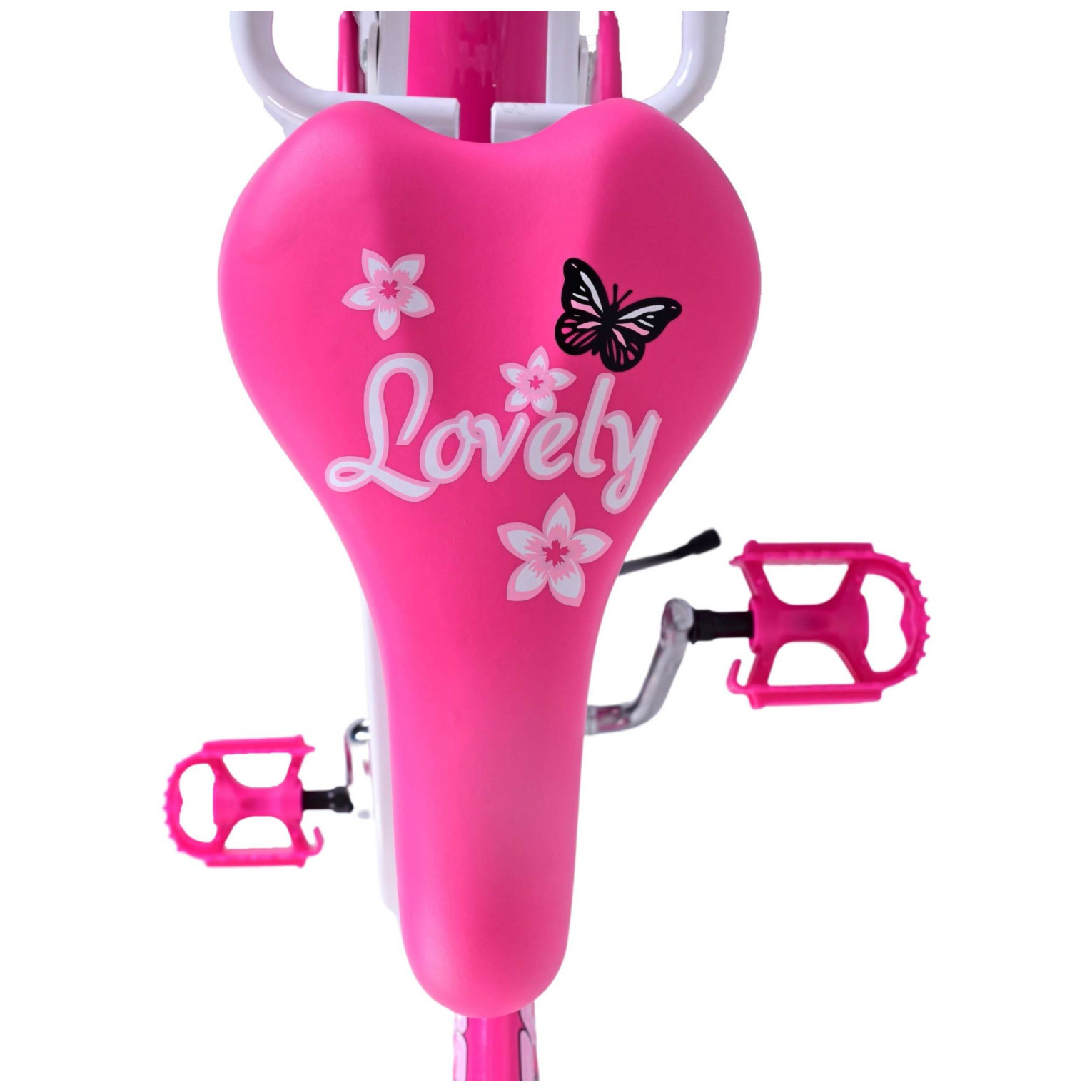 Volare Lovely Fiets - 20 inch - Roze - Twee handremmen