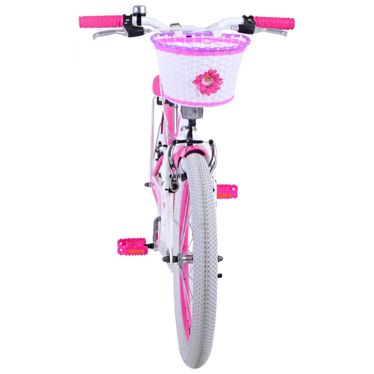 Volare Lovely Fiets - 20 inch - Roze - Twee handremmen