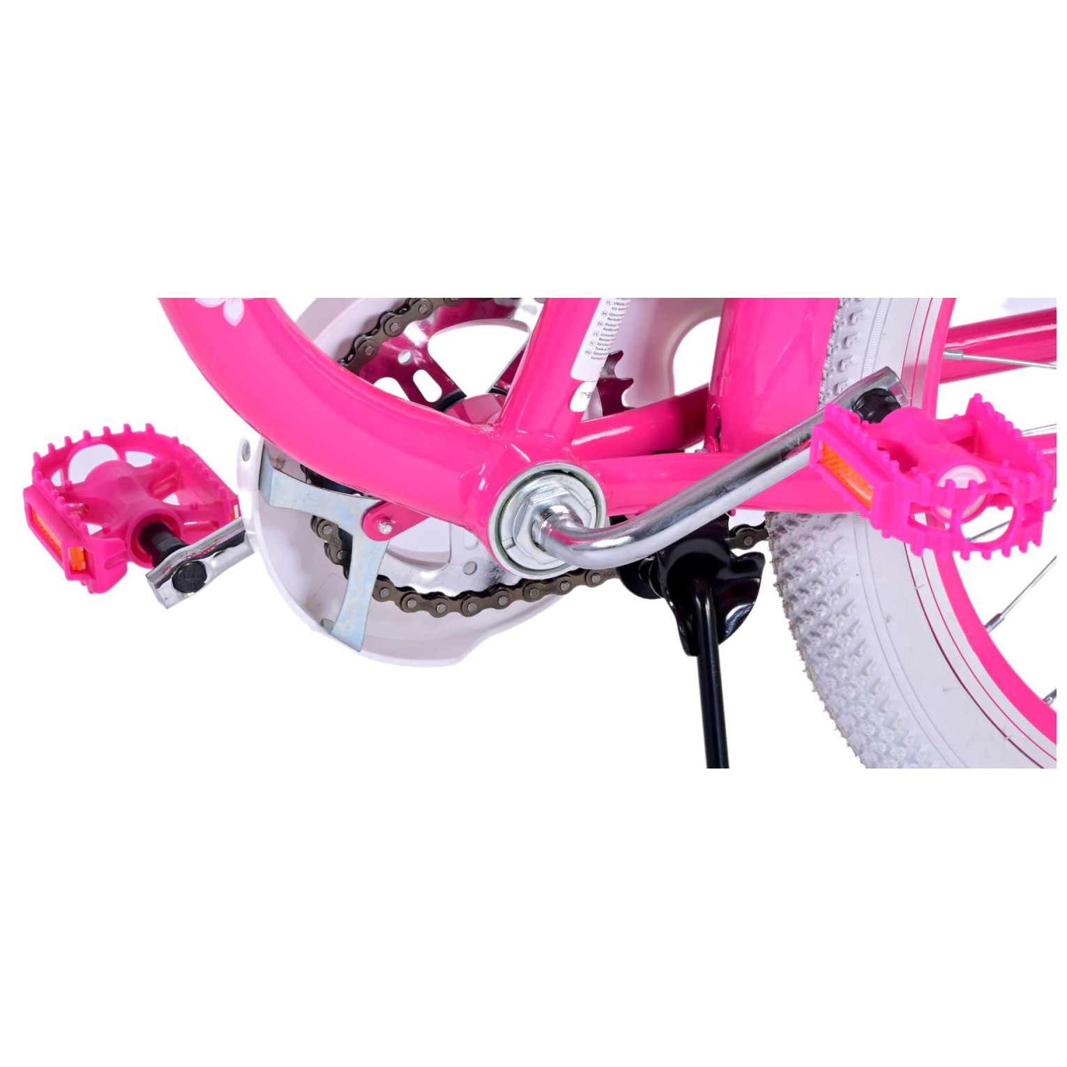 Volare Lovely Fiets - 20 inch - Roze - Twee handremmen