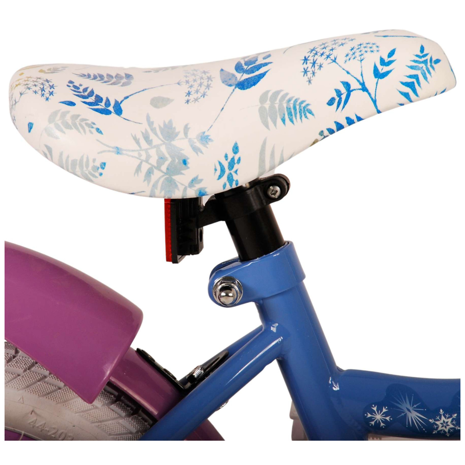 Disney Frozen 2 Fiets - 12 inch - Blauw/Paars