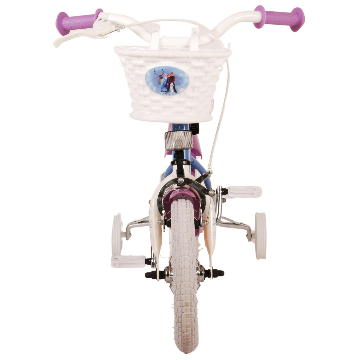 Disney Frozen 2 Fiets - 12 inch - Blauw/Paars