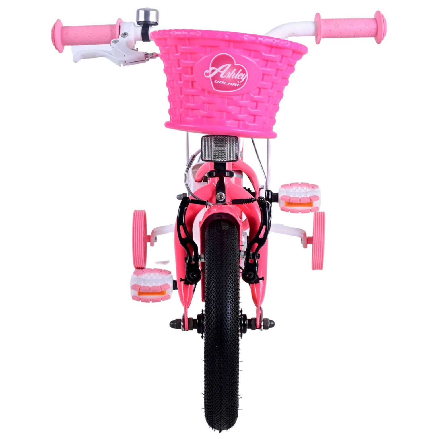 Volare Ashley Fiets - 12 inch - Rood/Roze