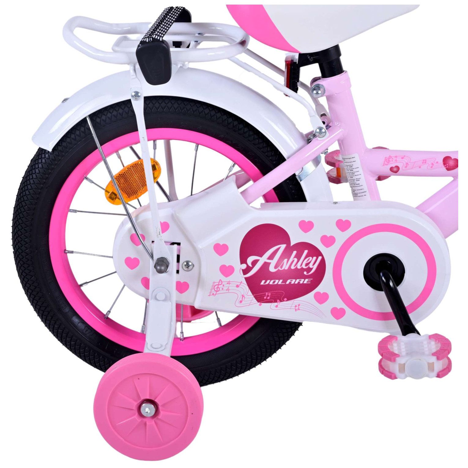 Vélo Volare Ashley - 14 pouces - Rose