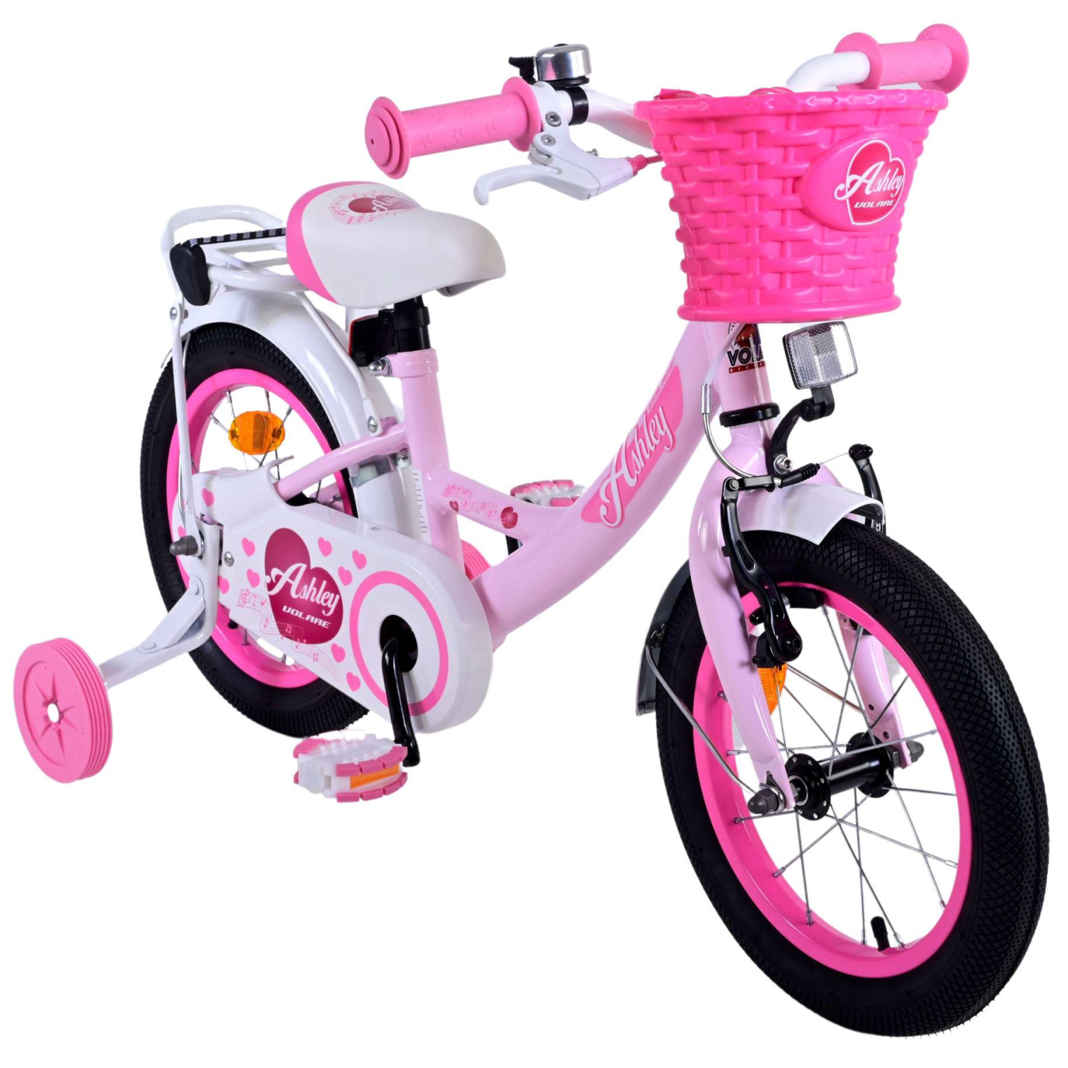 Volare Ashley Fiets - 14 inch - Roze