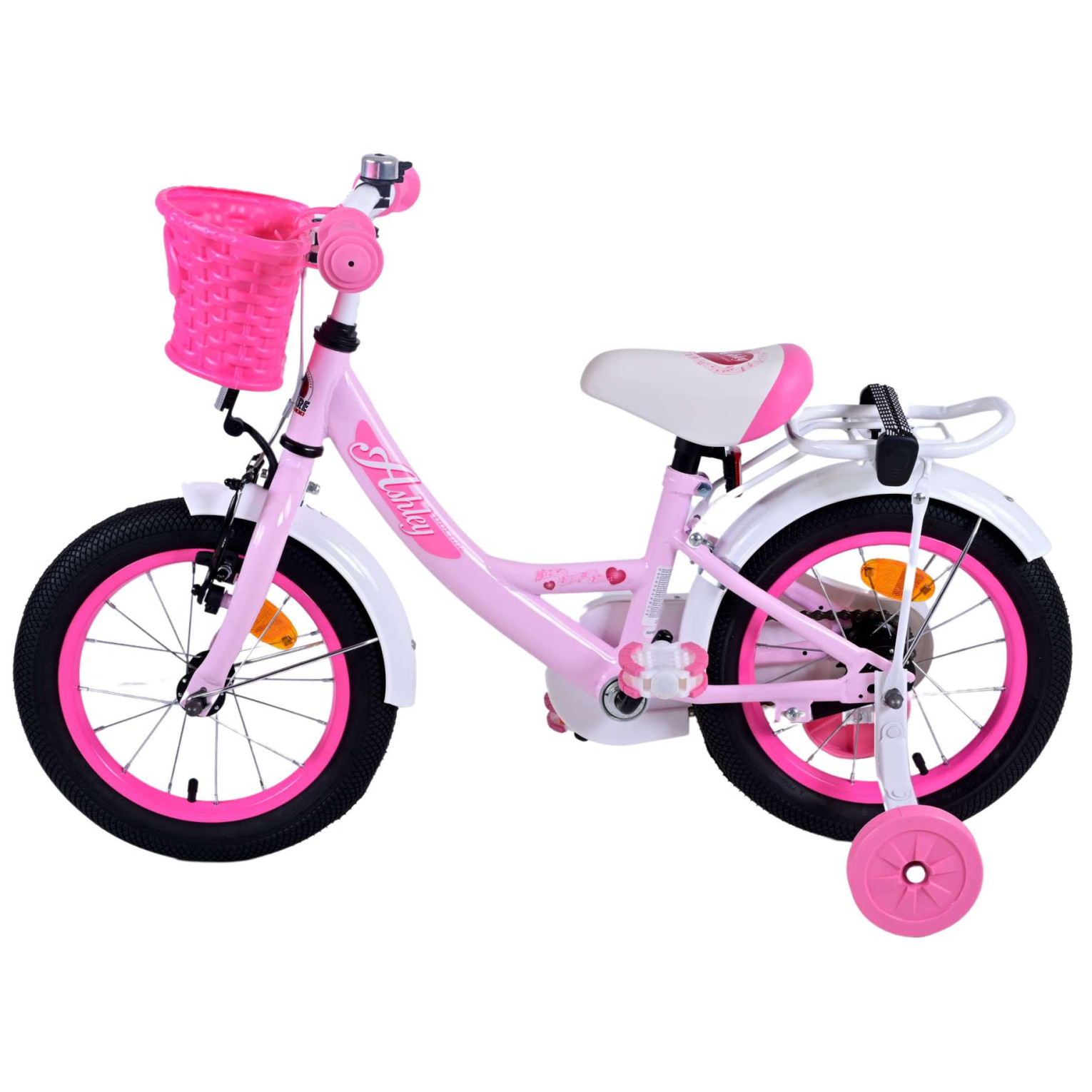 Volare Ashley Fiets - 14 inch - Roze