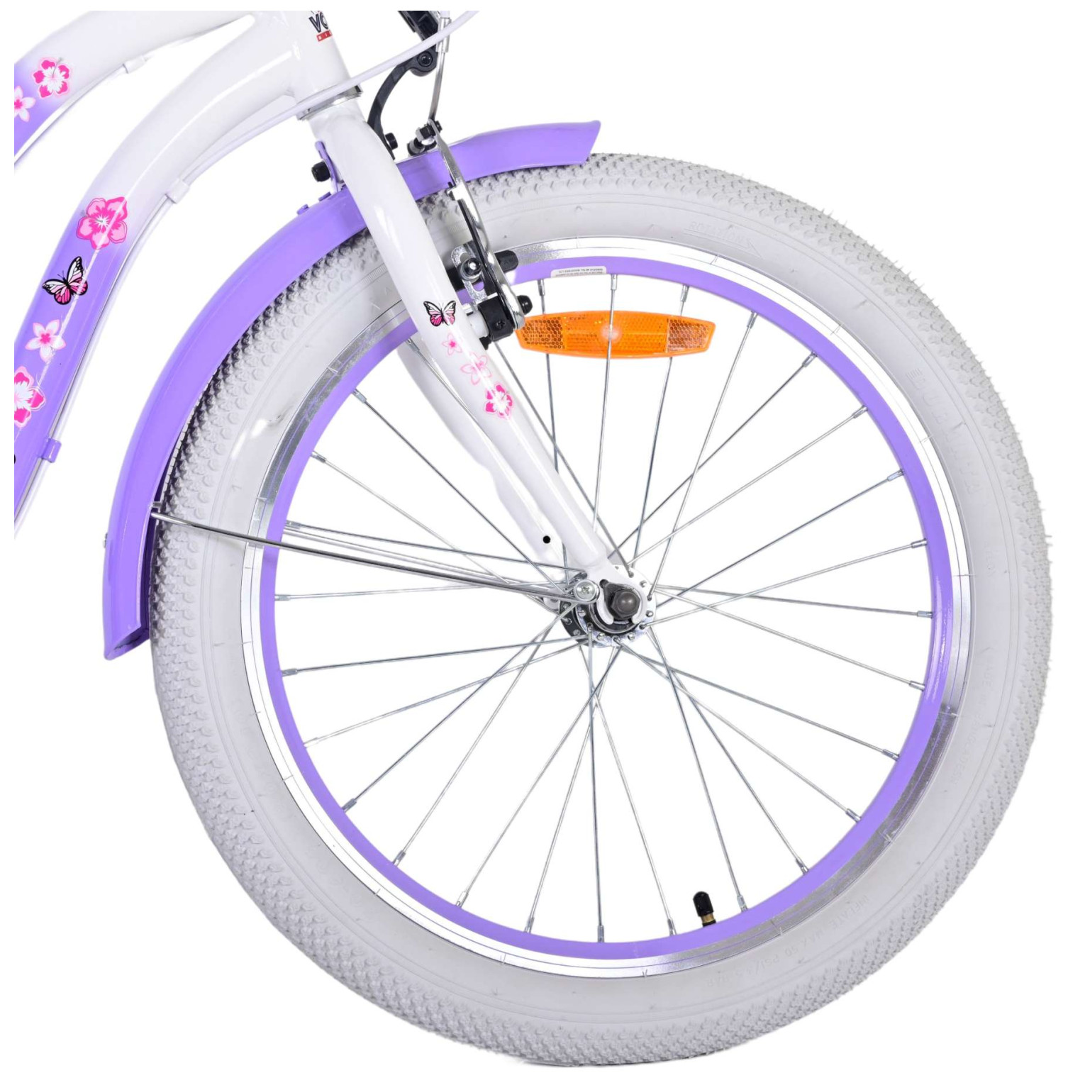 Volare Lovely Fiets - 20 inch - Paars - 7 versnellingen