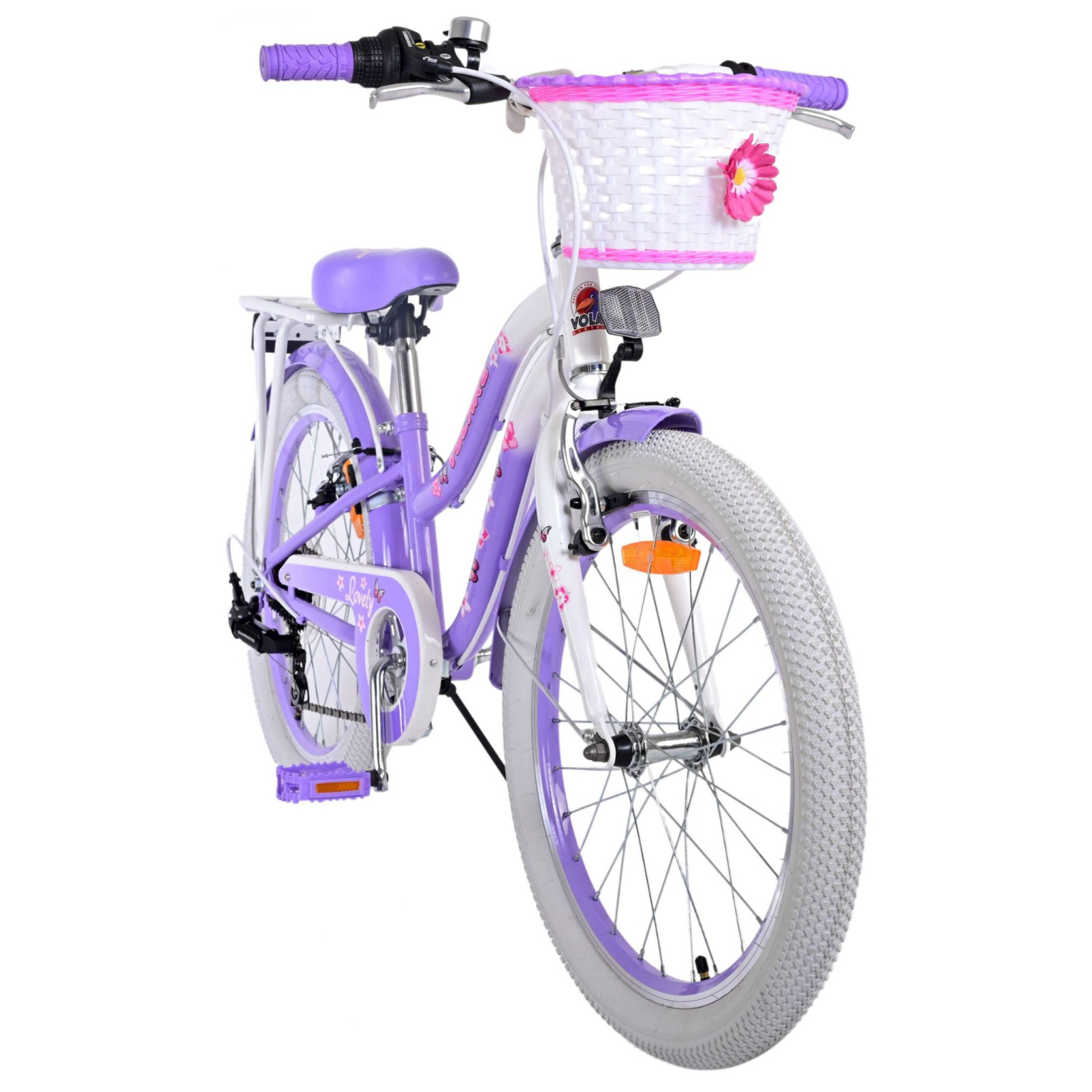 Volare Lovely Fiets - 20 inch - Paars - 7 versnellingen