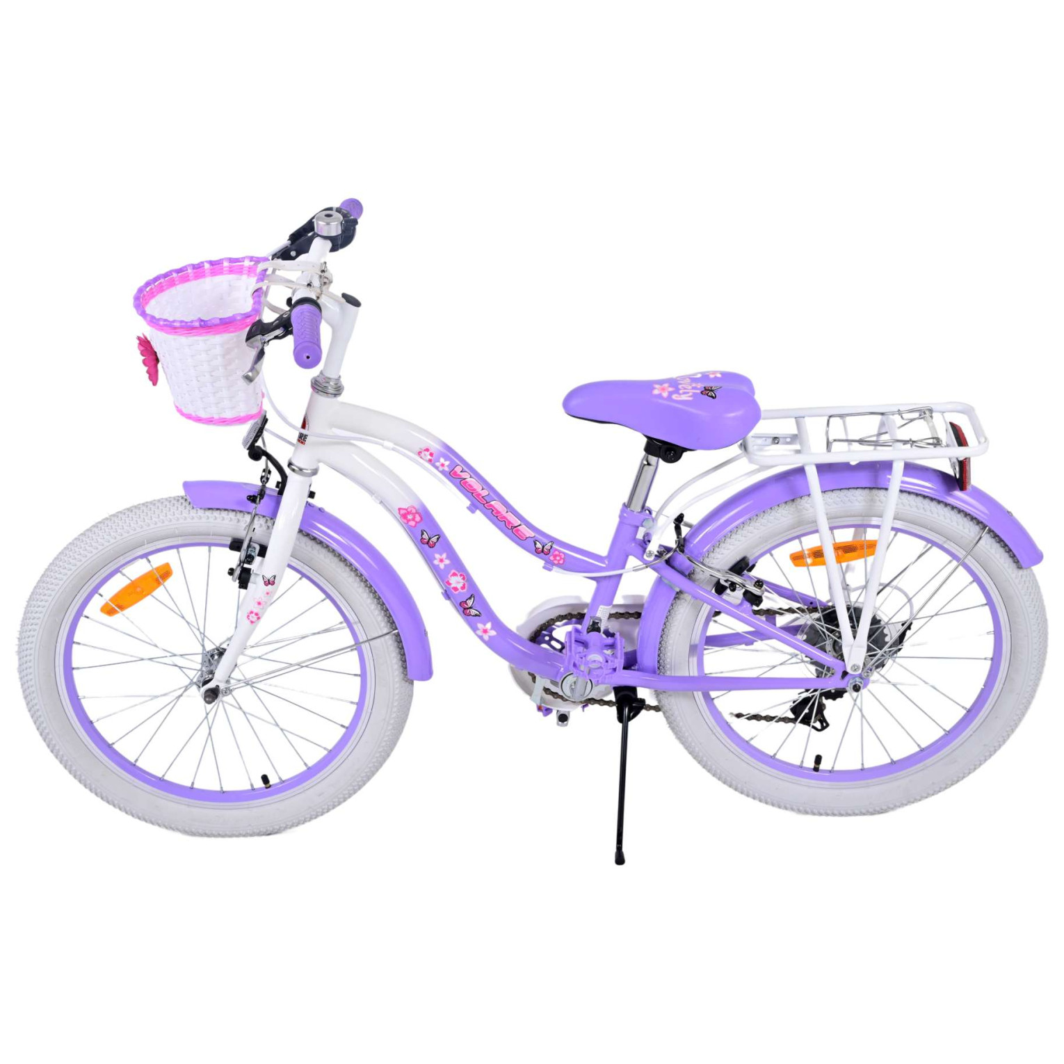 Volare Lovely Fiets - 20 inch - Paars - 7 versnellingen