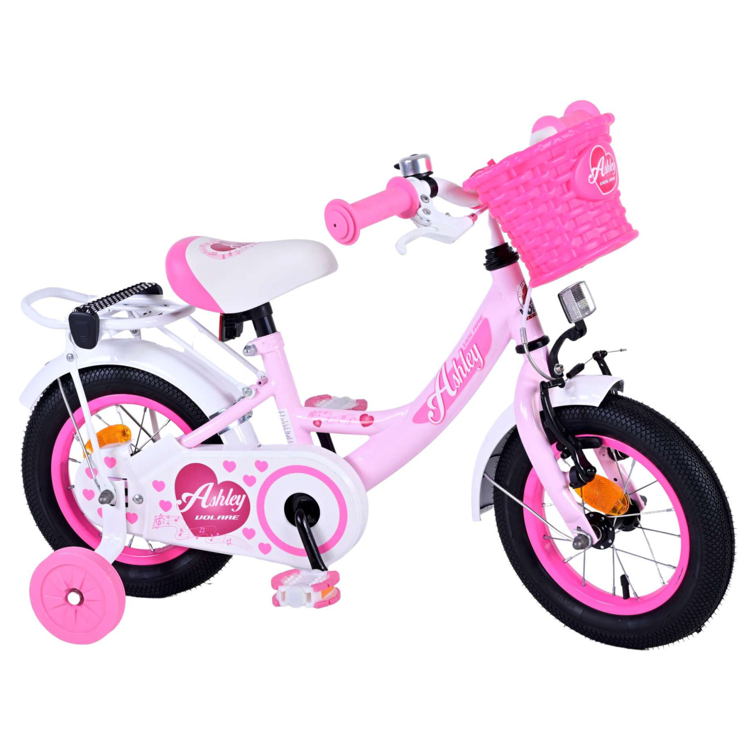 Volare Ashley Fiets - 12 inch - Roze