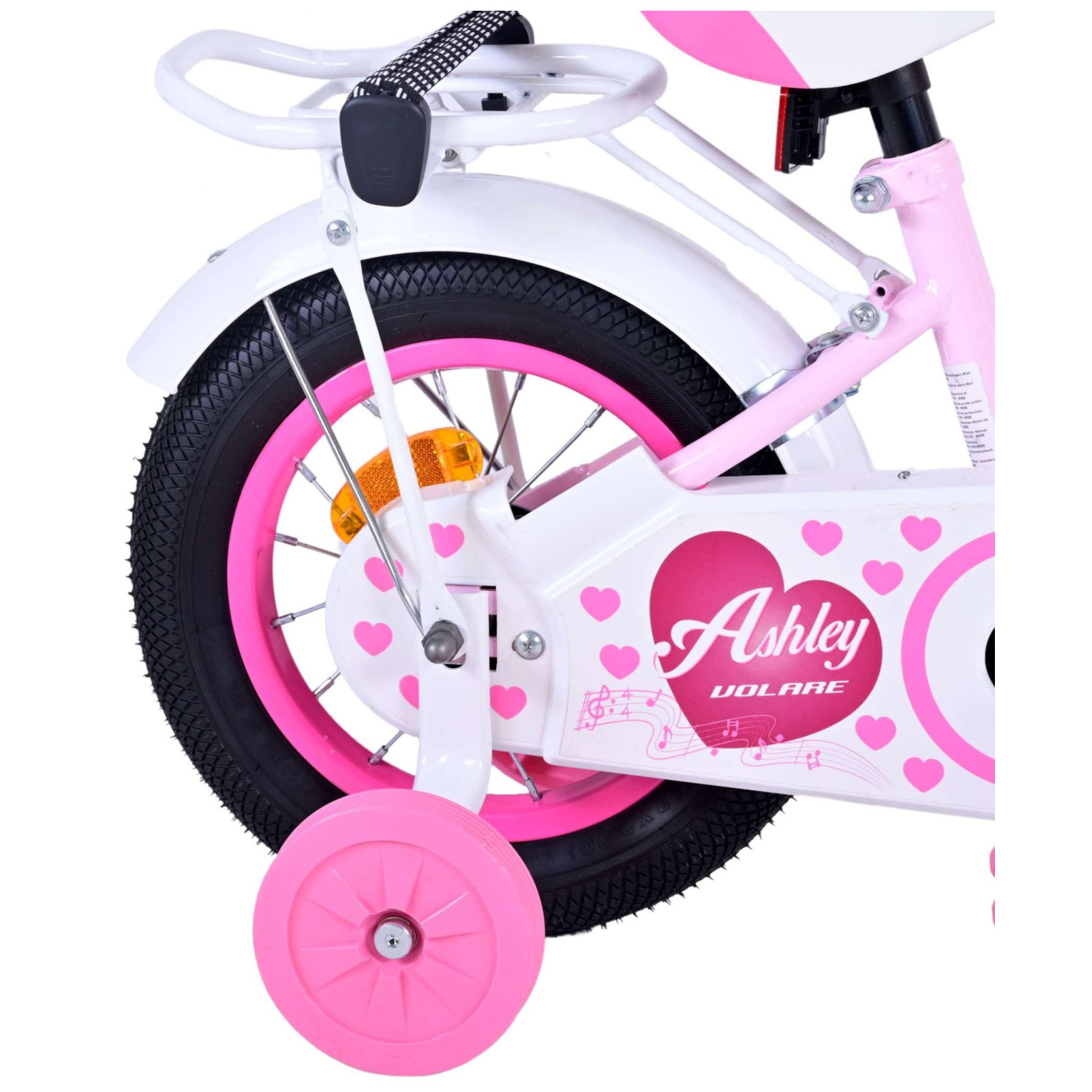 Volare Ashley Fiets - 12 inch - Roze