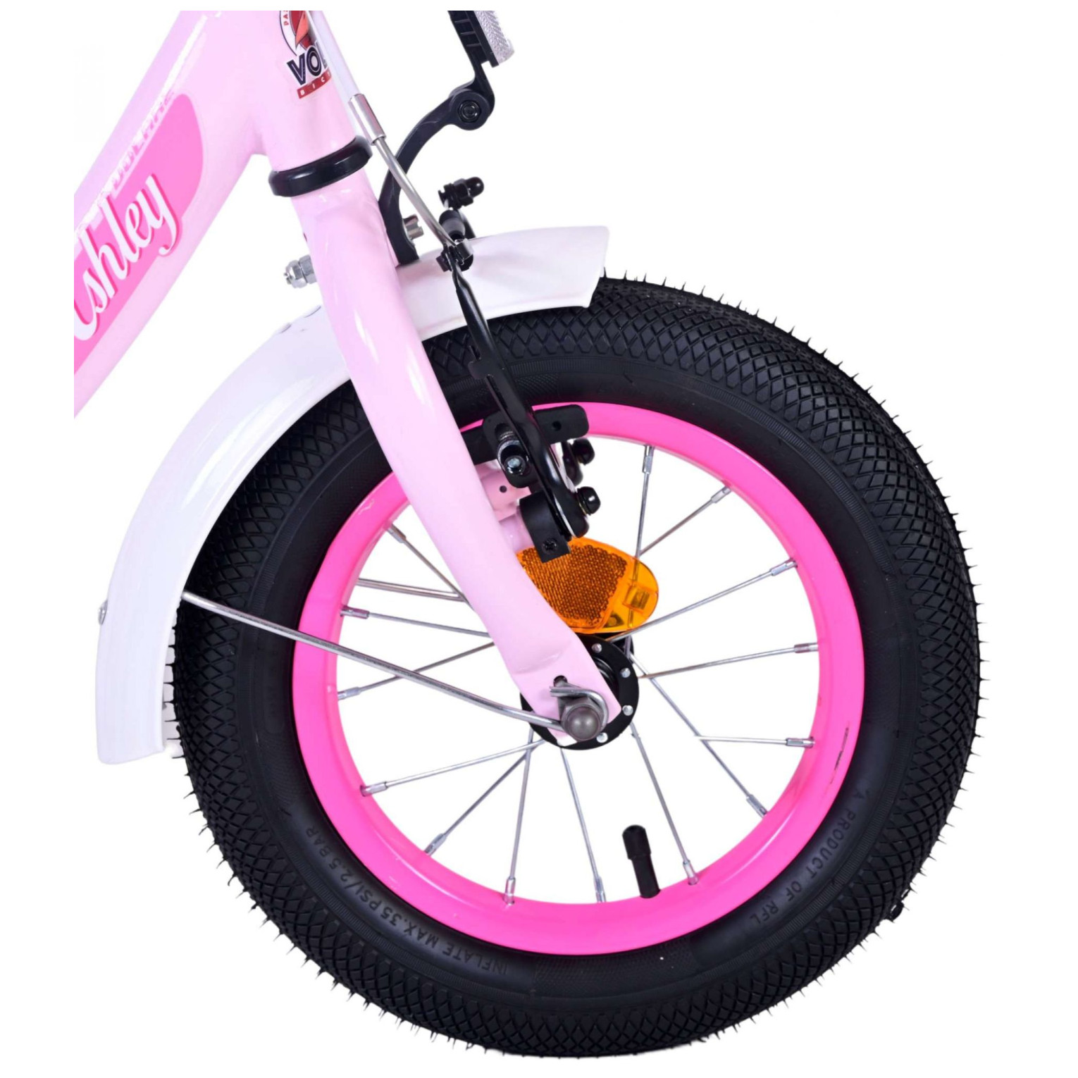 Volare Ashley Fiets - 12 inch - Roze