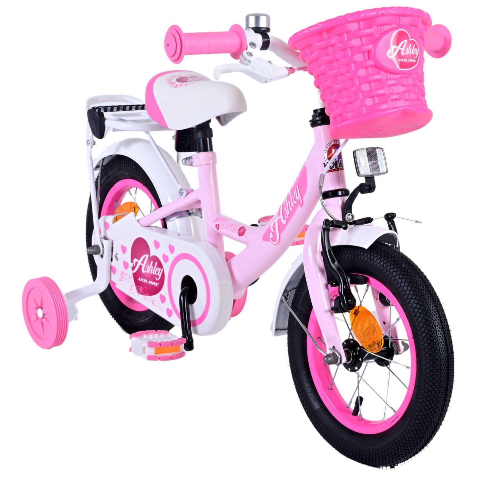 Volare Ashley Fiets - 12 inch - Roze