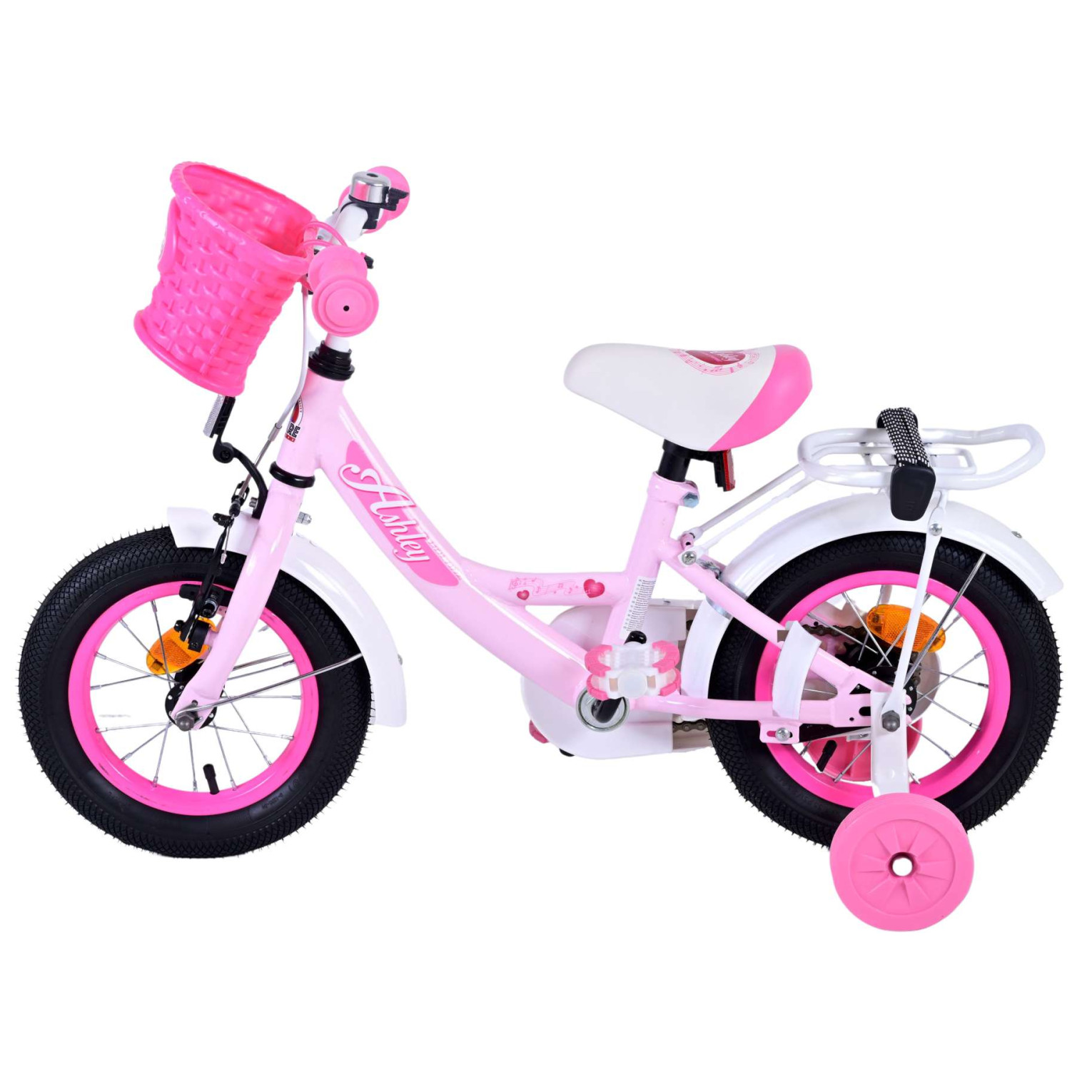 Volare Ashley Fiets - 12 inch - Roze