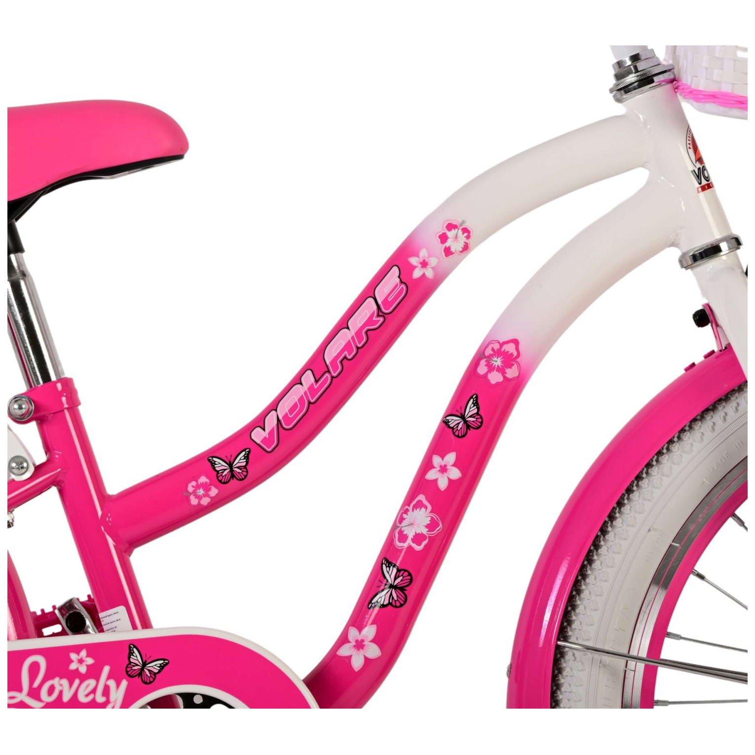 Volare Lovely Fiets - 20 inch - Roze