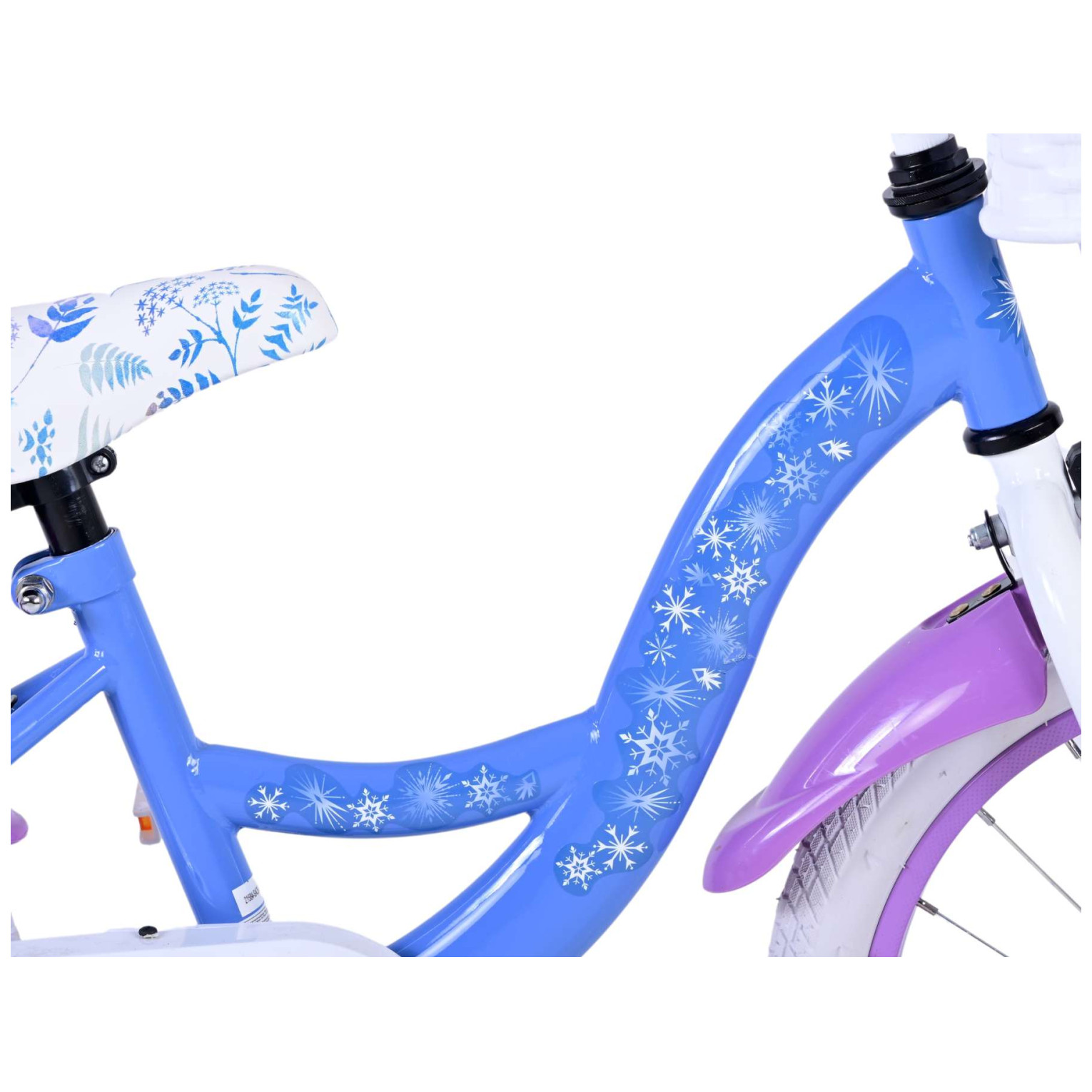 Vélo Disney La Reine des Neiges 2 - 16 pouces - Bleu/Violet