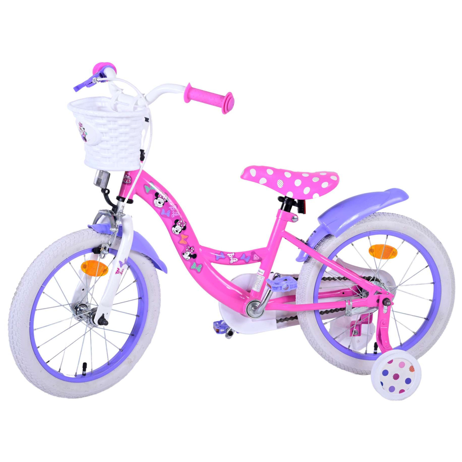 Disney Minnie Cutest Ever! Fiets - 16 inch - Roze