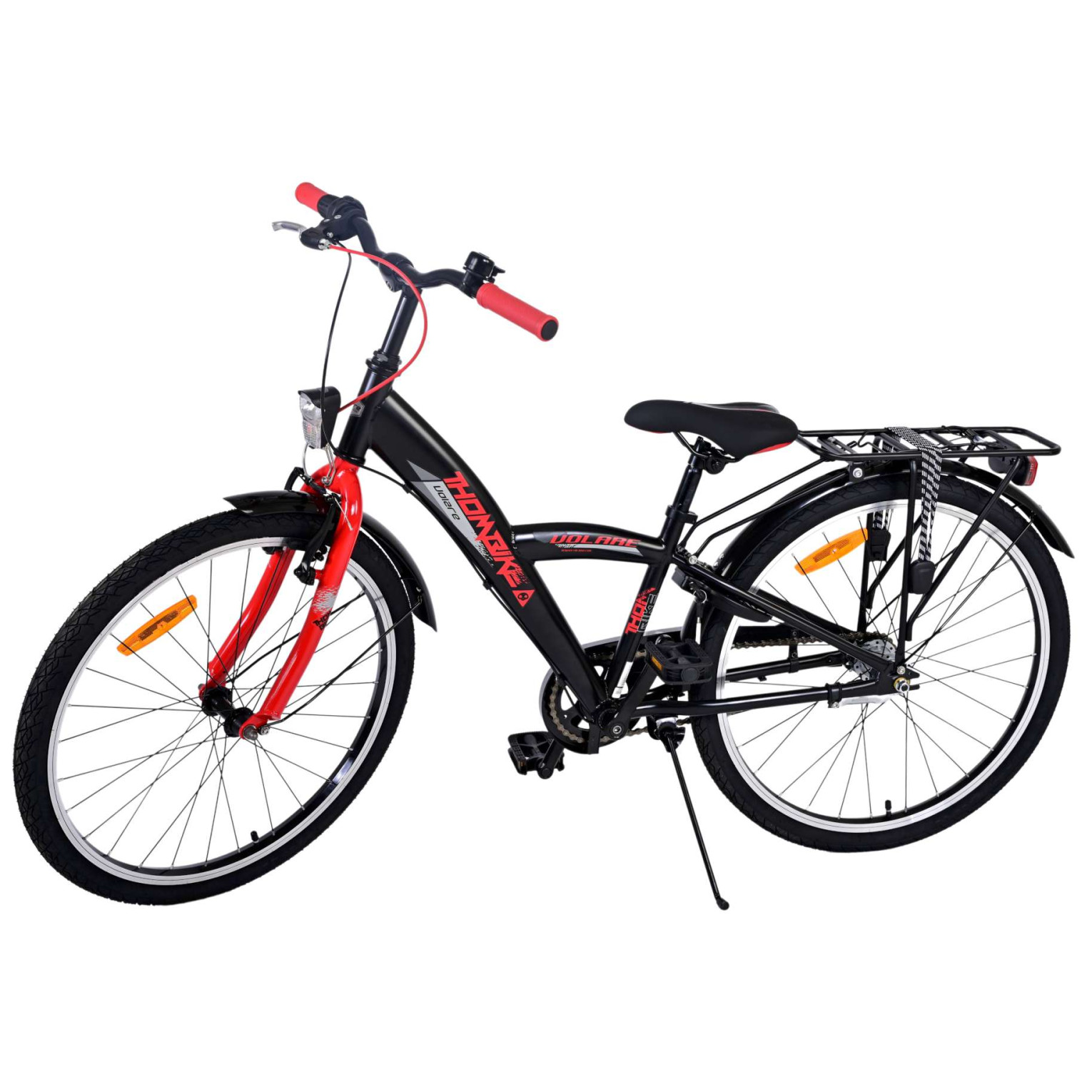 Volare Thombike Fiets - 24 inch - Rood - 3 versnellingen