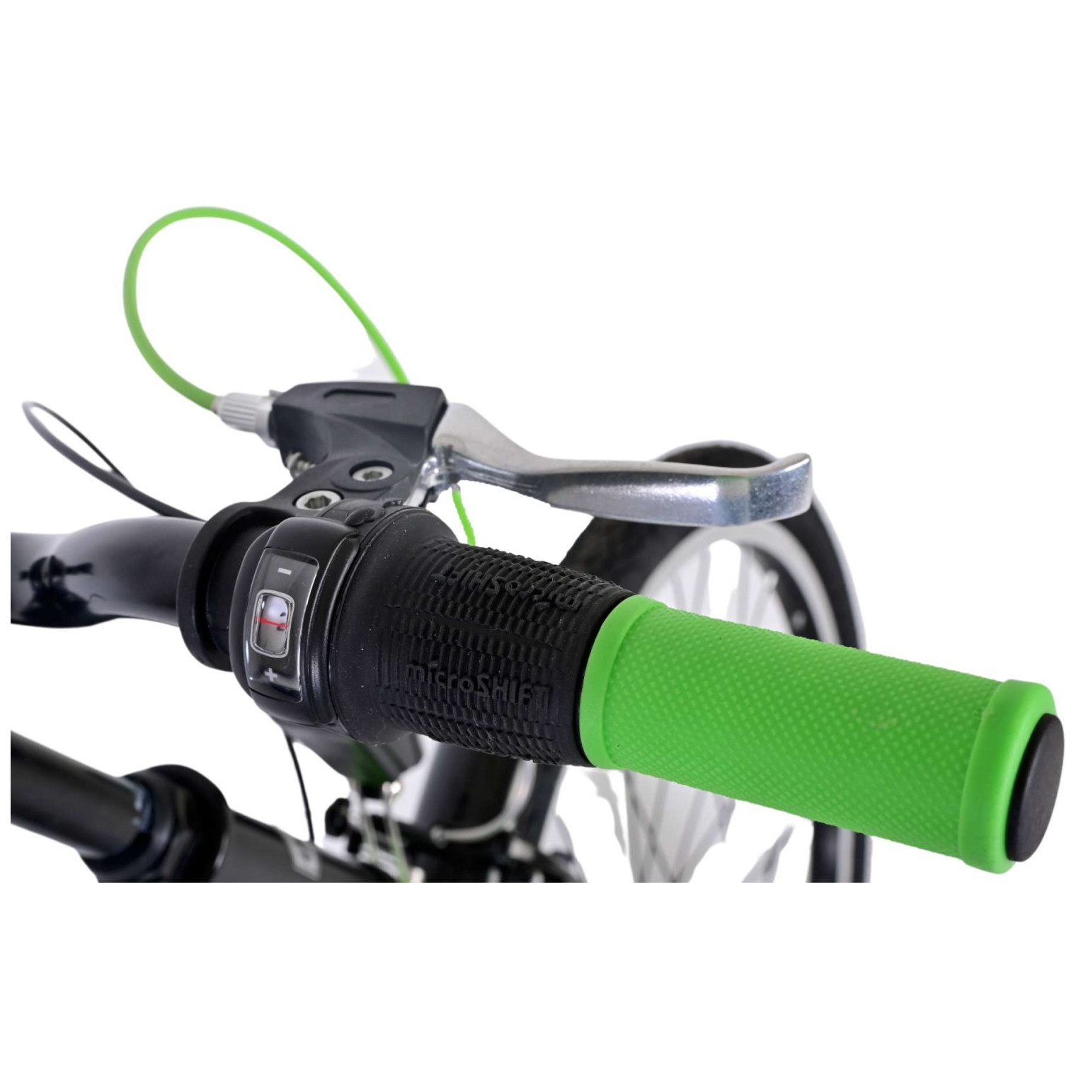 Vélo Volare Thombike - 24 pouces - Vert Noir -