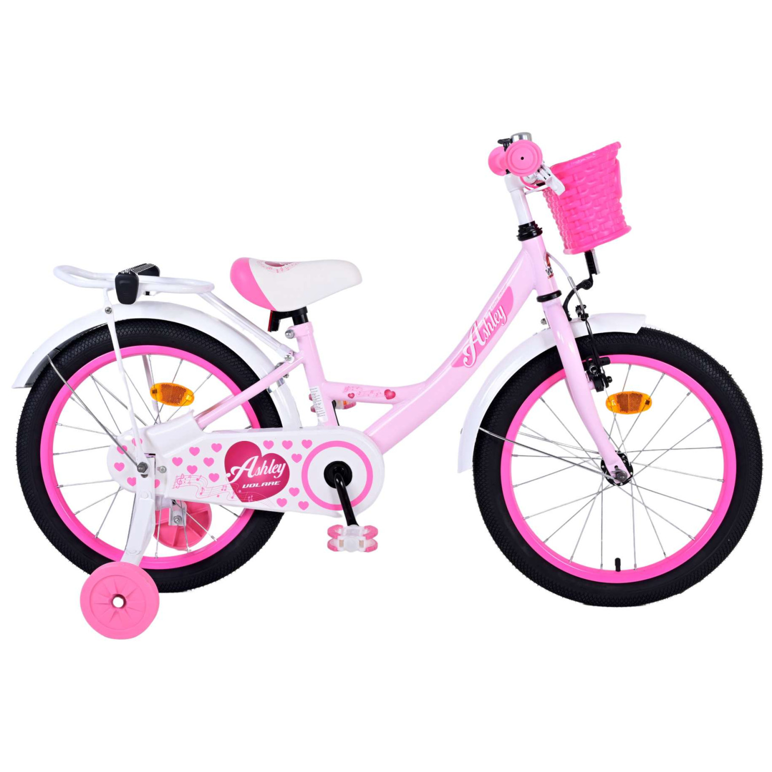 Volare Ashley Fiets - 18 inch - Roze