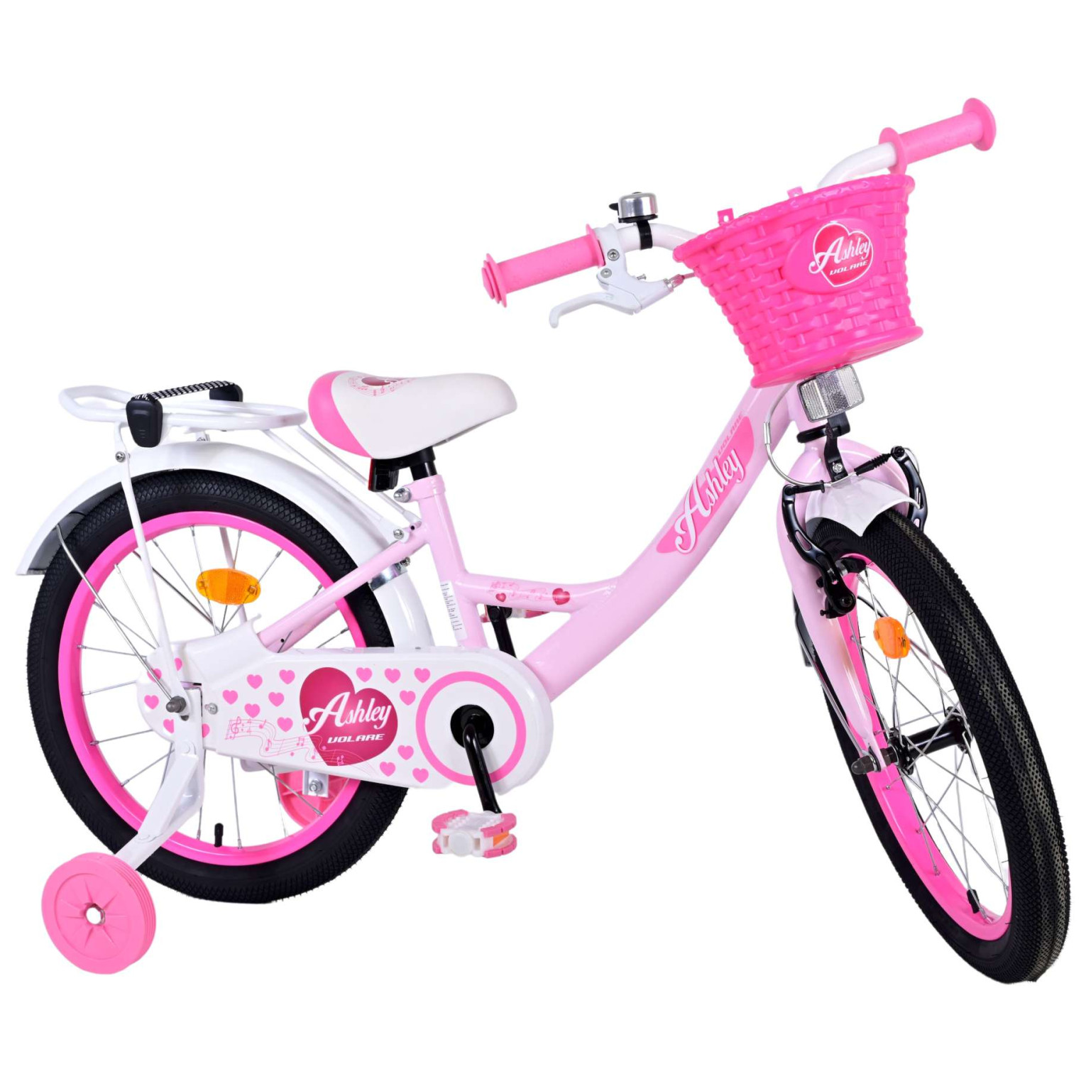 Volare Ashley Fiets - 18 inch - Roze