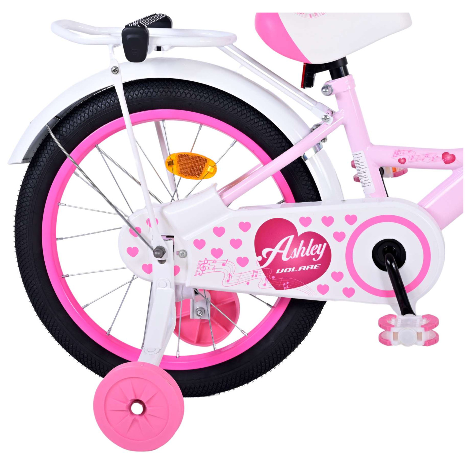 Volare Ashley Fiets - 18 inch - Roze