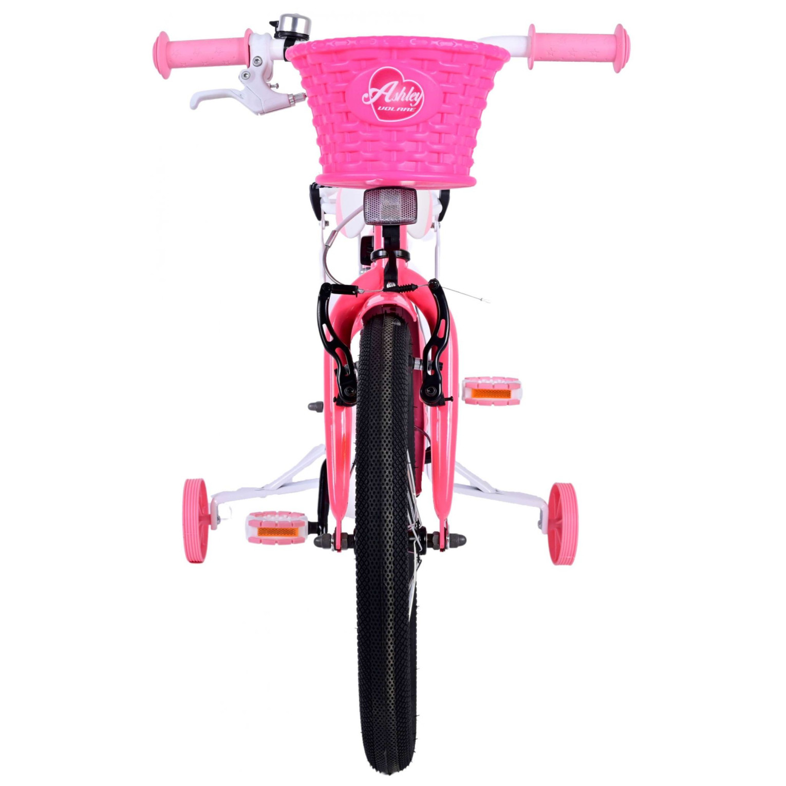 Volare Ashley Fiets - 18 inch - Roze/Rood