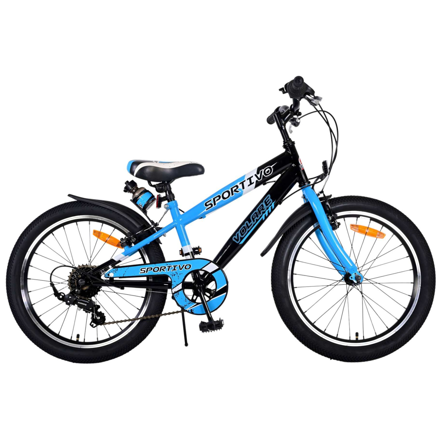 Volare Sportivo Fiets - 20 inch - Blauw - 7 versnellingen