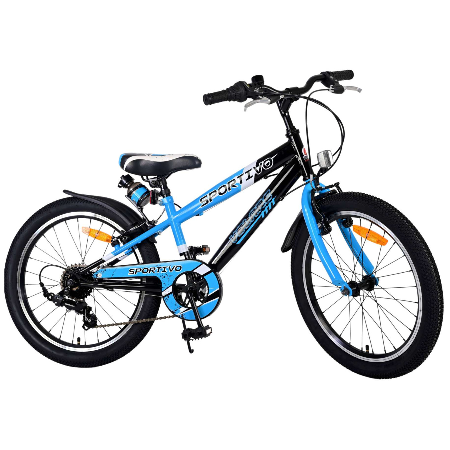 Volare Sportivo Fiets - 20 inch - Blauw - 7 versnellingen