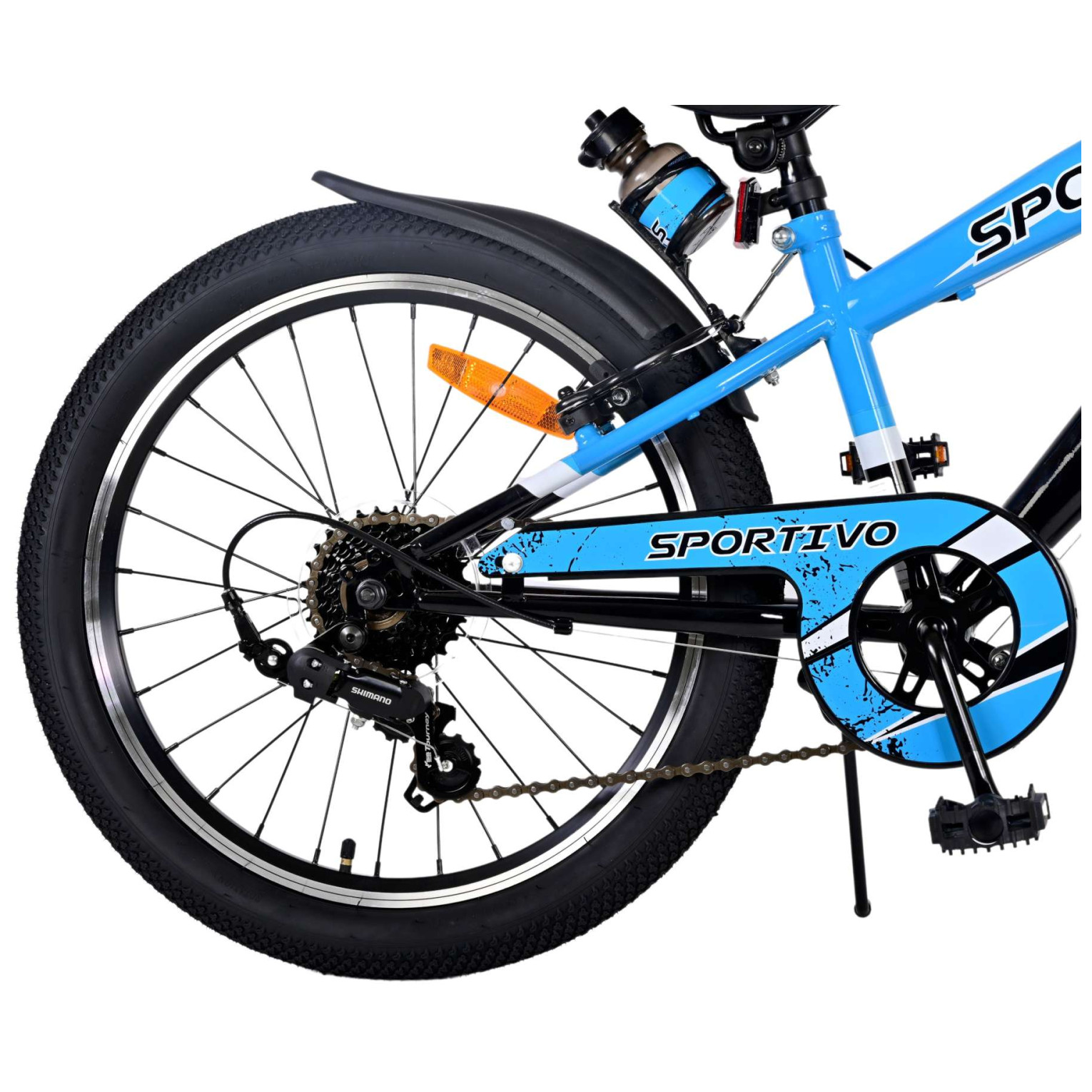 Volare Sportivo Fiets - 20 inch - Blauw - 7 versnellingen