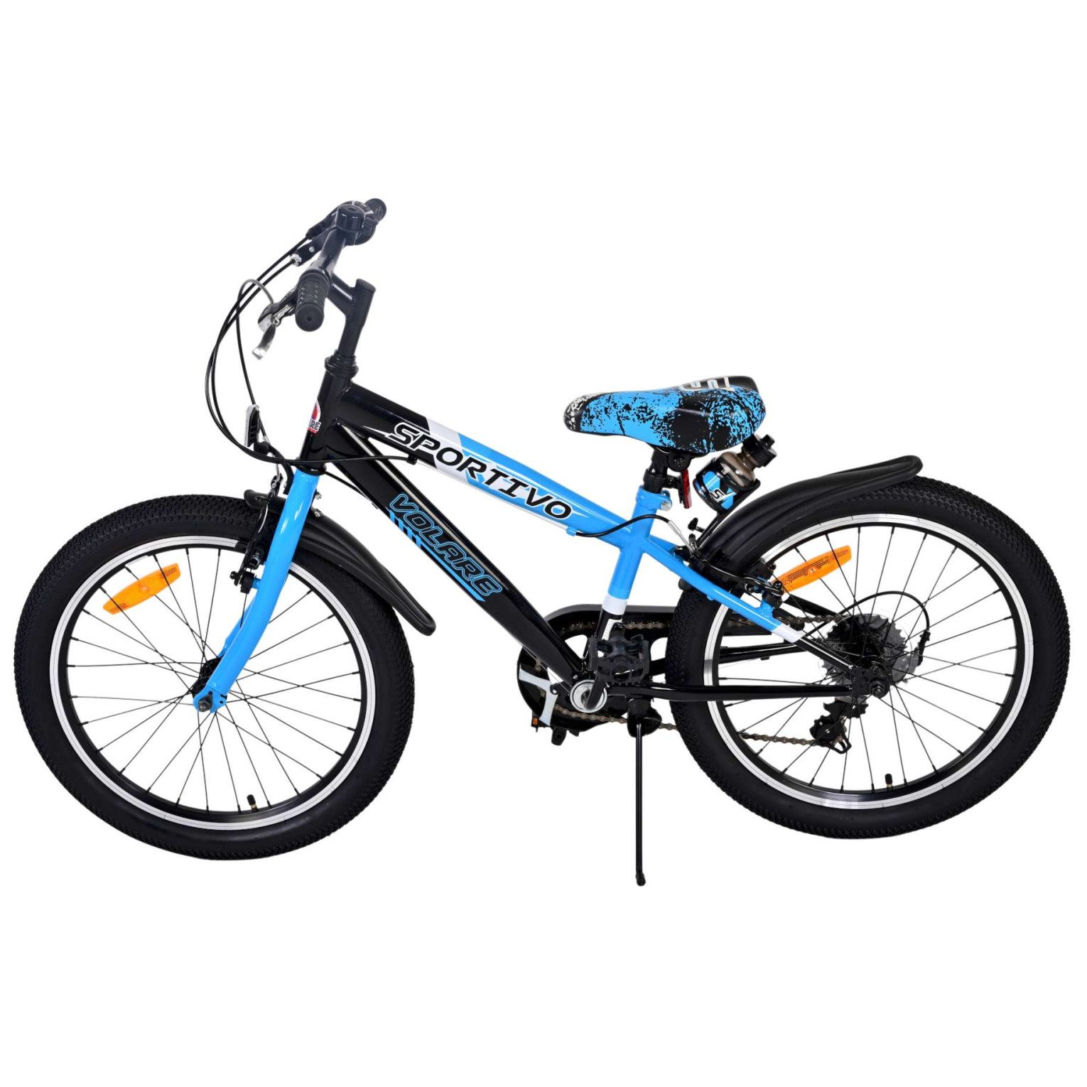 Volare Sportivo Fiets - 20 inch - Blauw - 7 versnellingen