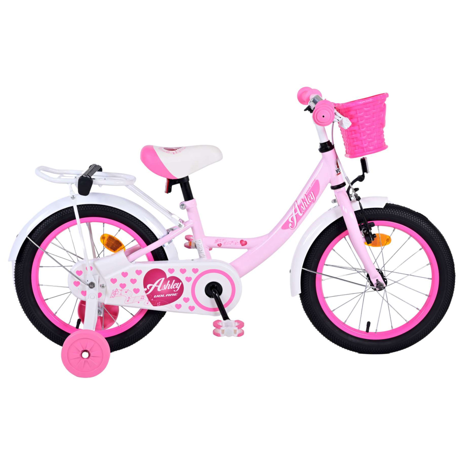 Volare Ashley Fiets - 16 inch - Roze