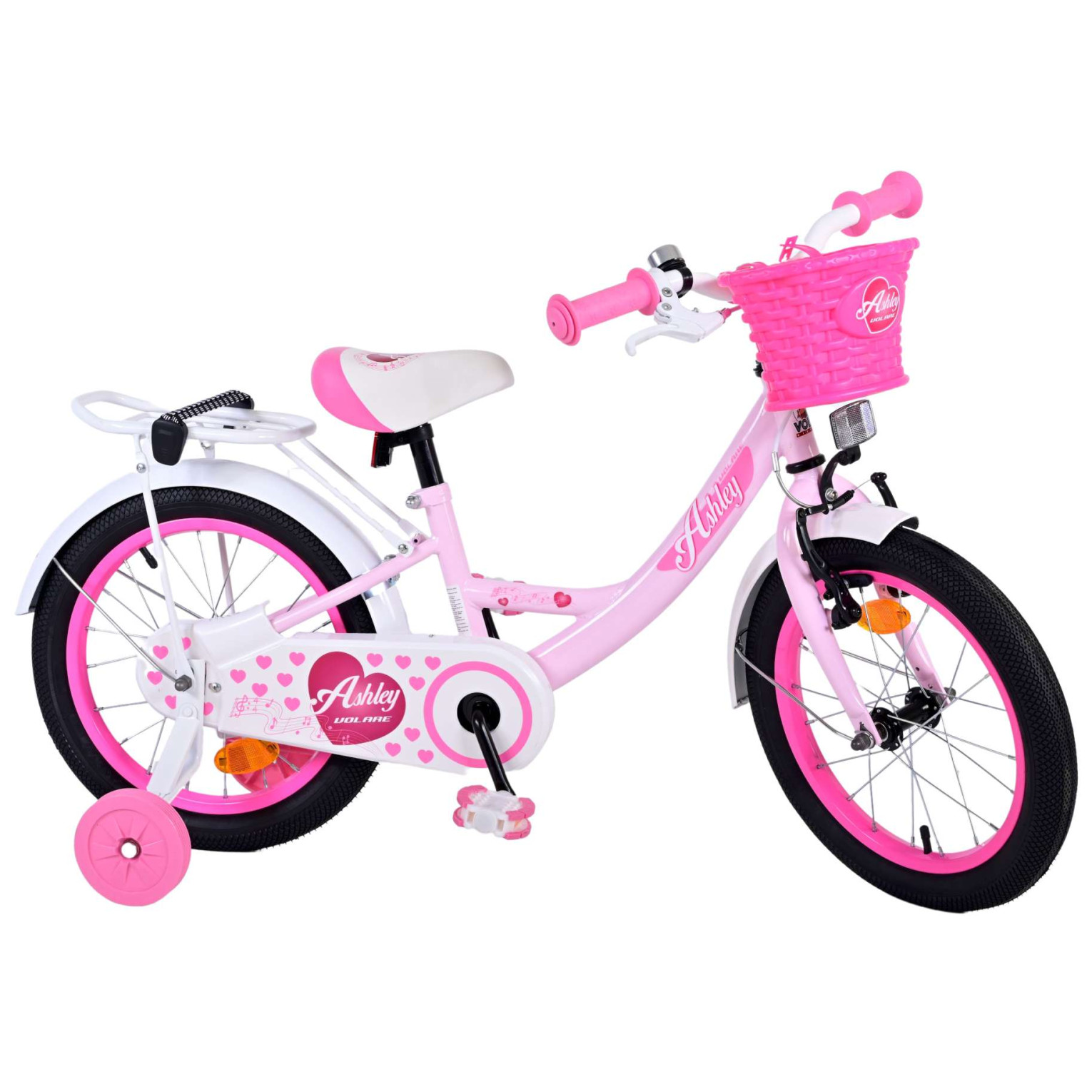 Volare Ashley Fiets - 16 inch - Roze