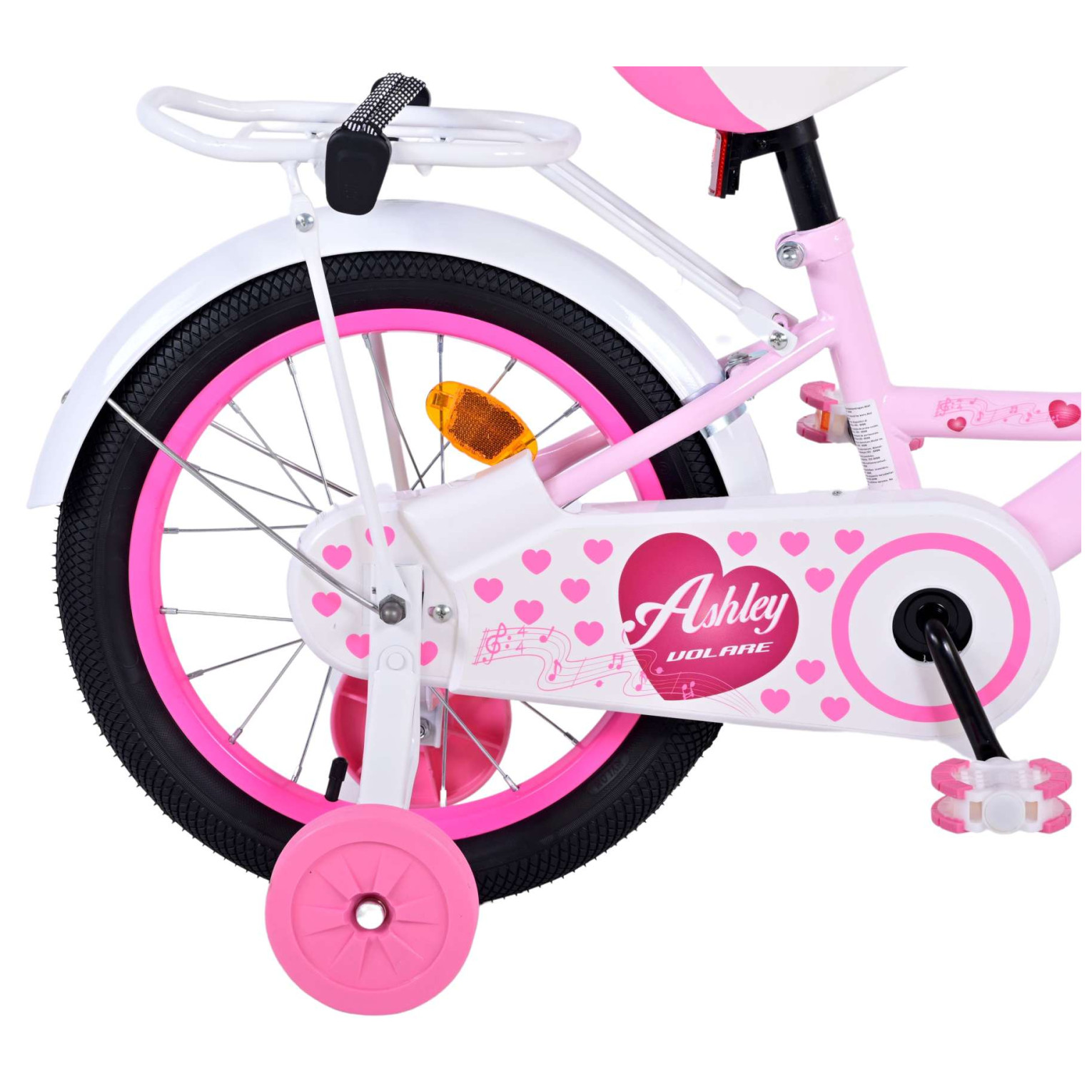 Volare Ashley Fiets - 16 inch - Roze