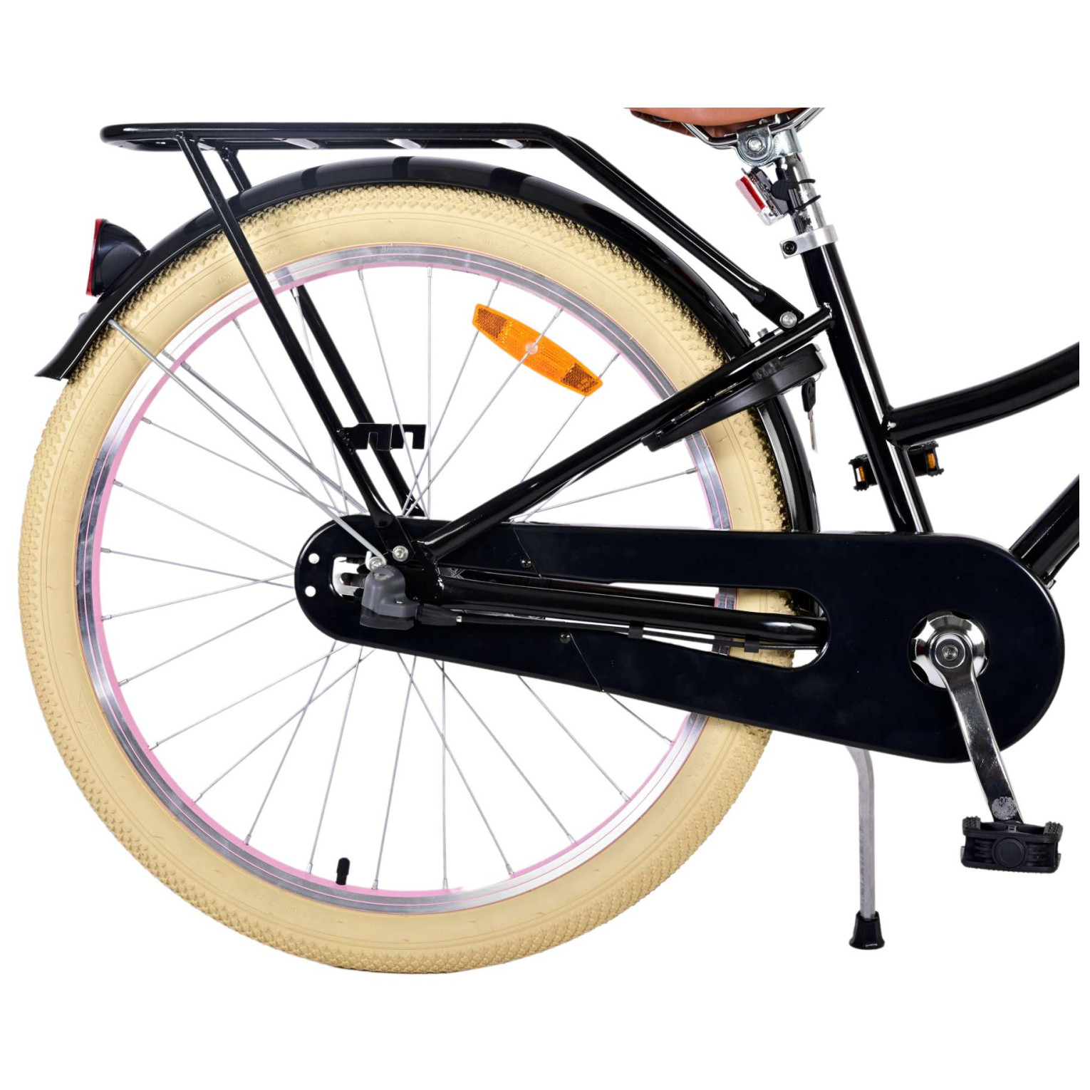 Volare Excellent Fiets - 24 inch - Zwart - 3 Versnellingen