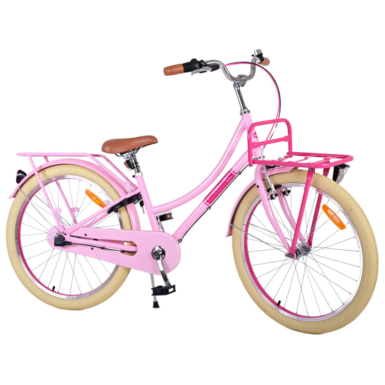 Volare Excellent Fiets - 24 inch - Roze - 3 Versnellingen