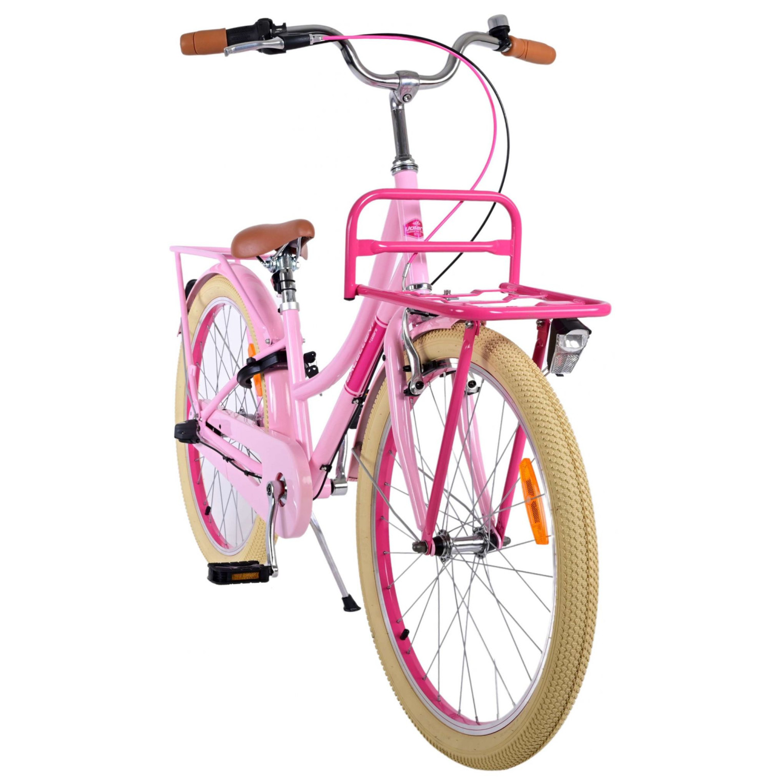 Volare Excellent Fiets - 24 inch - Roze - 3 Versnellingen