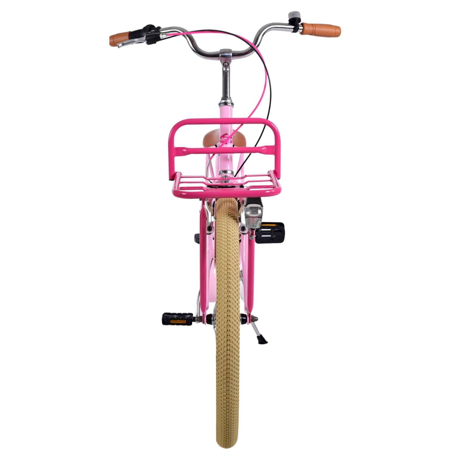 Volare Excellent Fiets - 24 inch - Roze - 3 Versnellingen